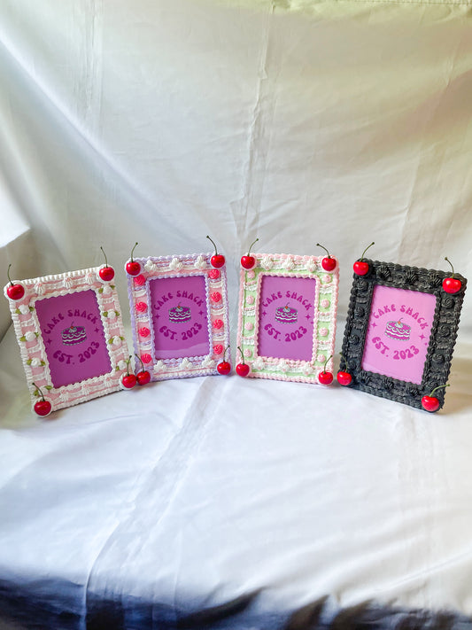 Vintage Cake Picture Frame