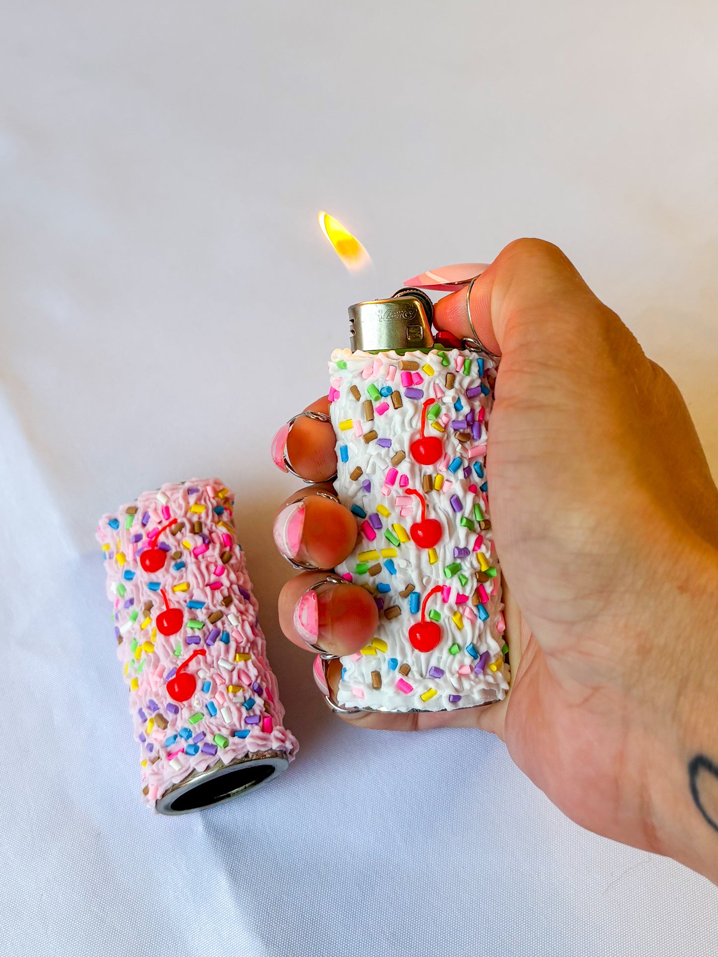 Fake Cake Lighter Case