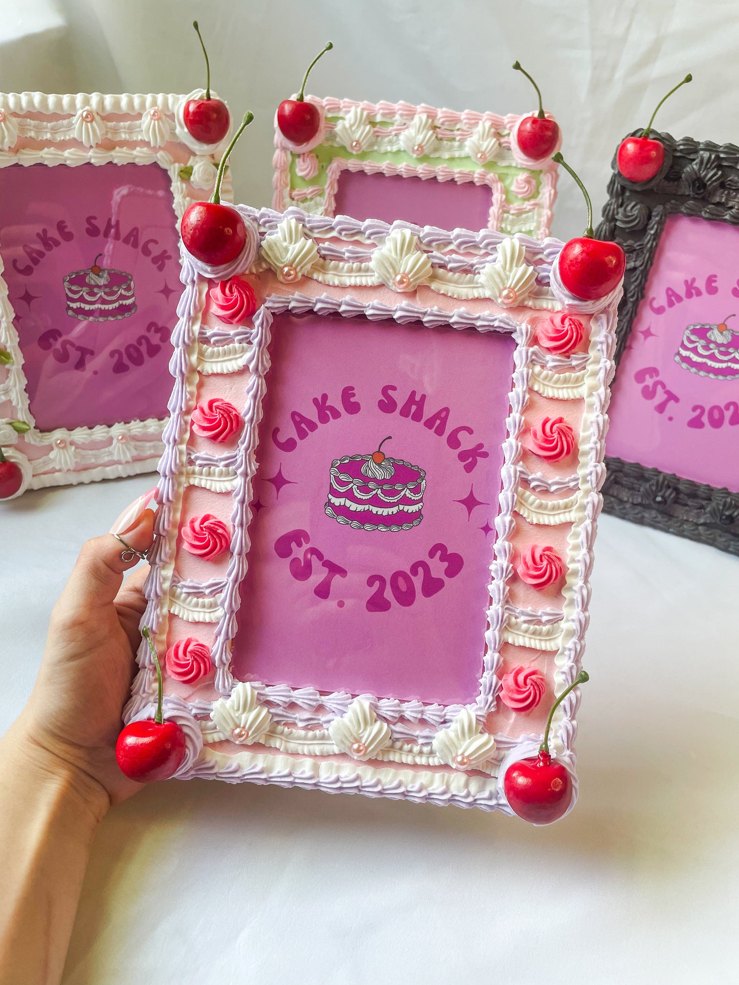 Vintage Cake Picture Frame