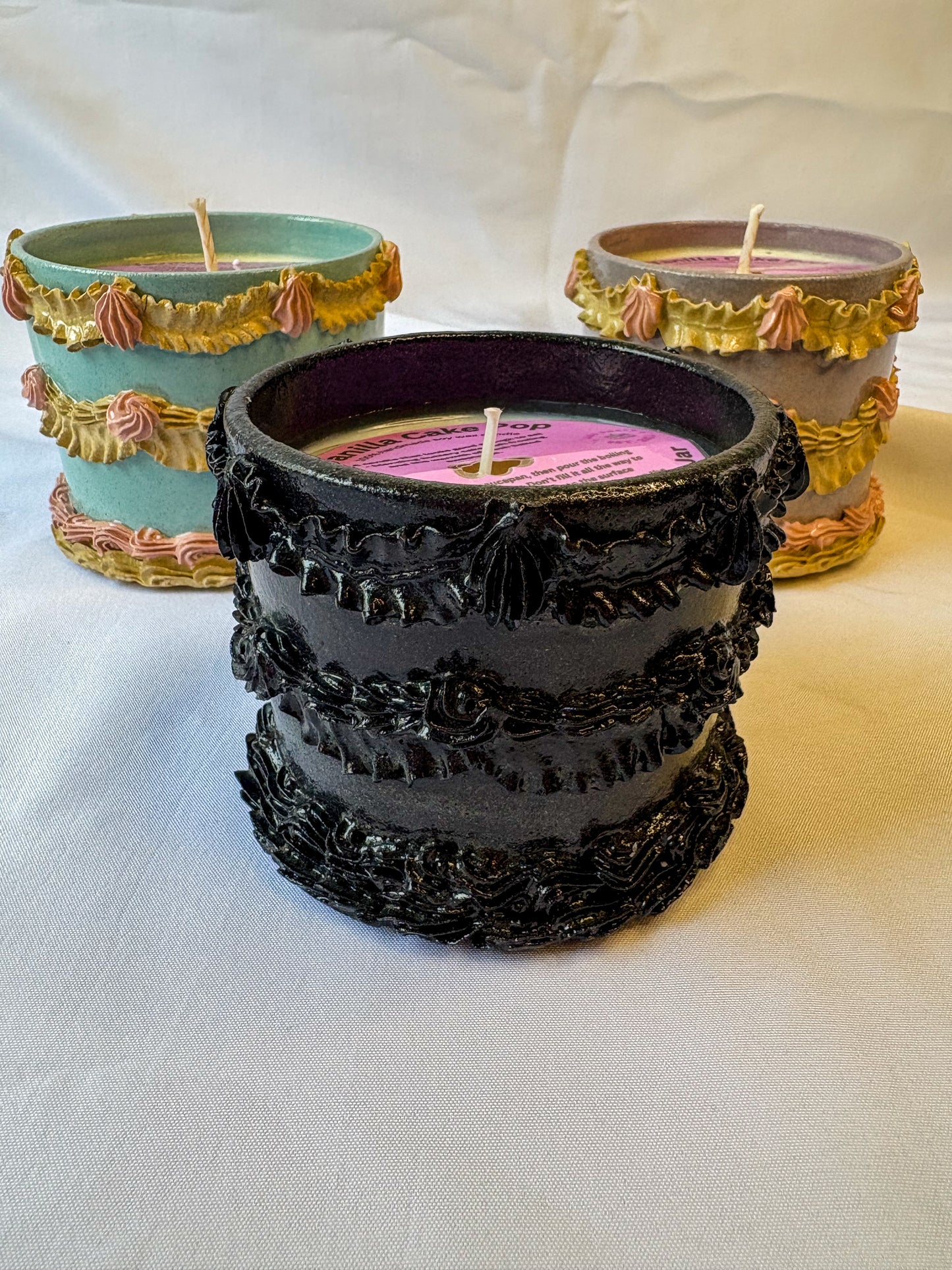 Ceramic Cake Candles