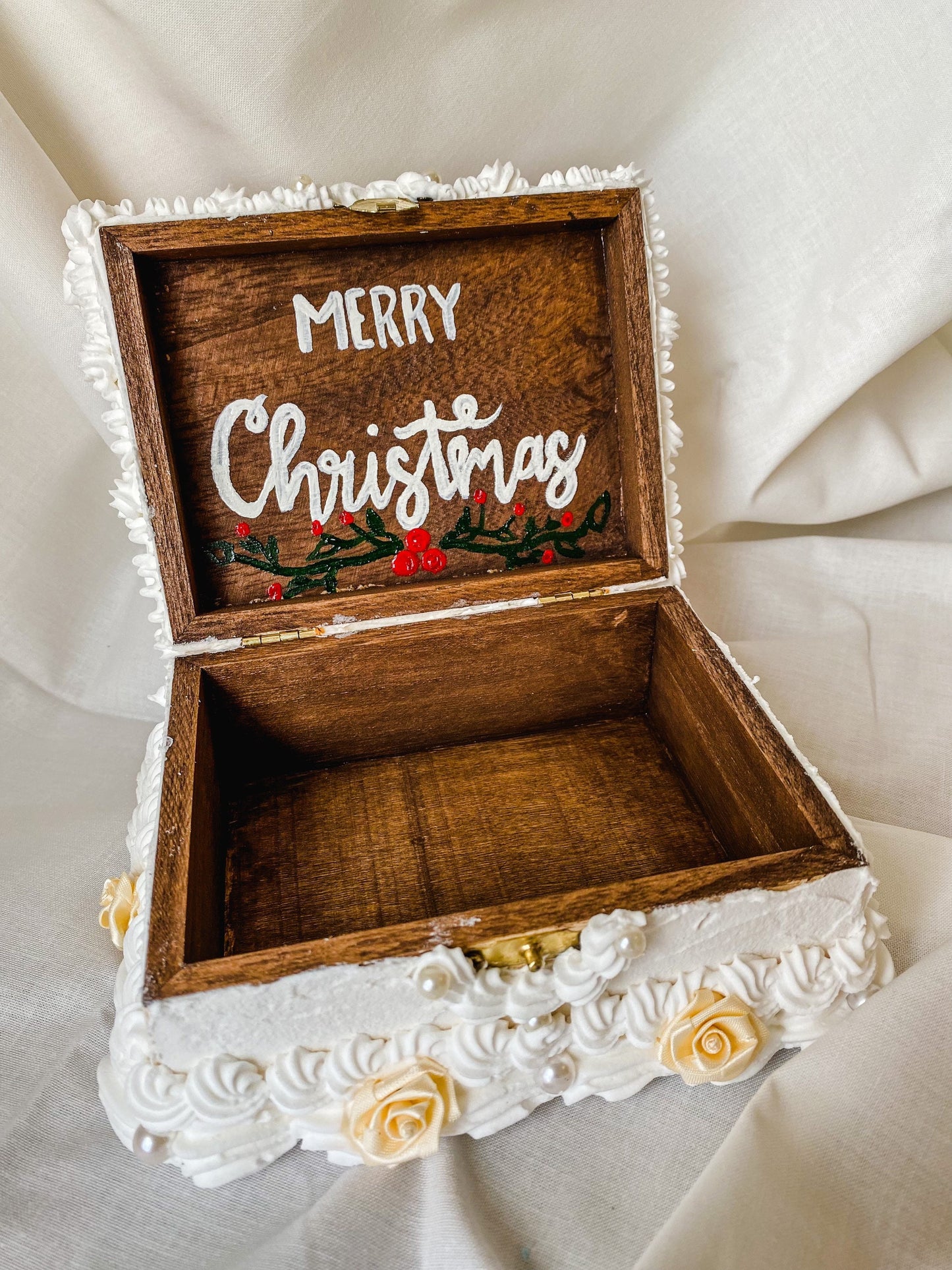 Floral Fake Cake Box