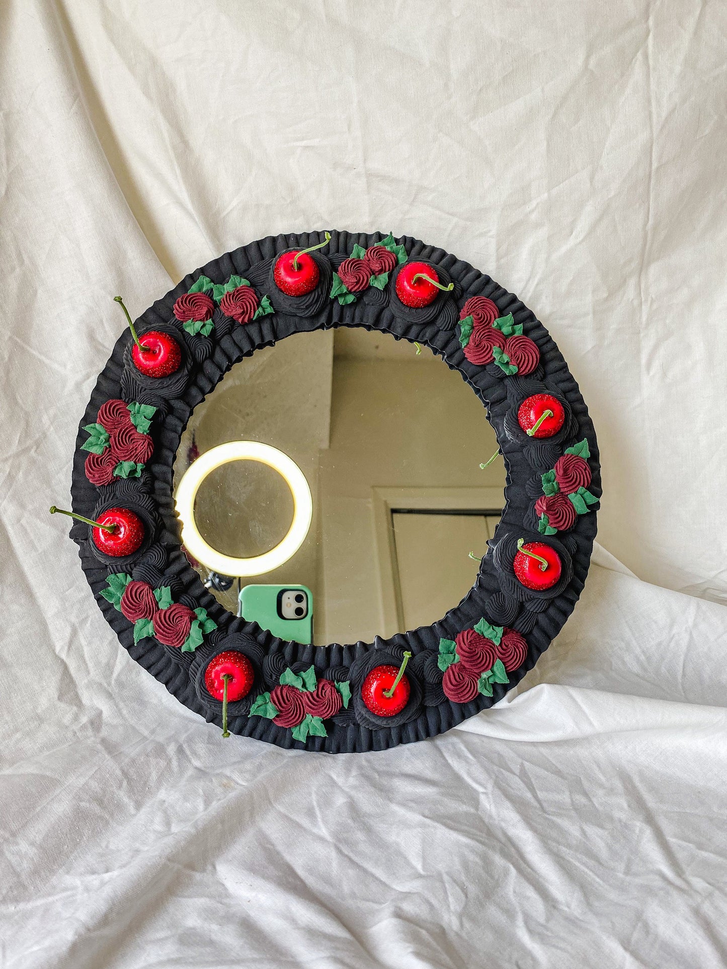 Customizable 12” Fake Cake Mirror