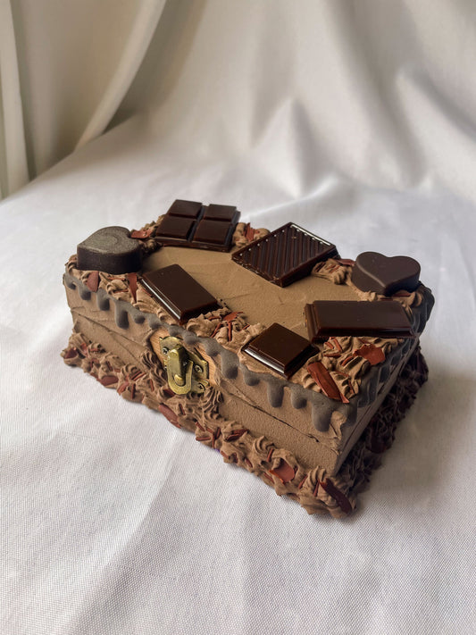 Chocolate Fake Cake Boxes