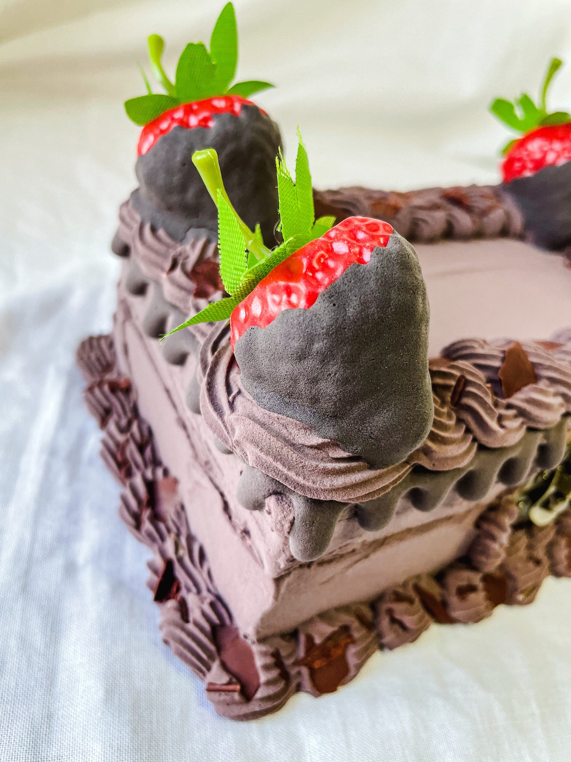 Chocolate Fake Cake Boxes