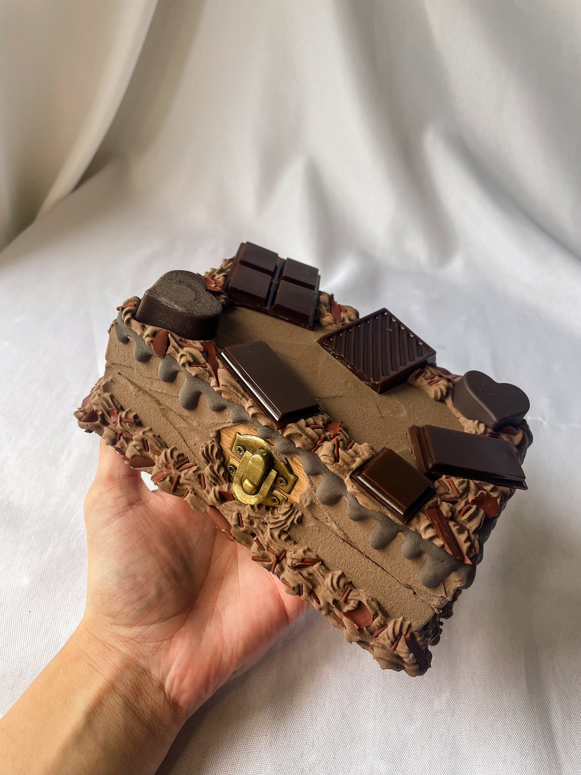 Chocolate Fake Cake Boxes