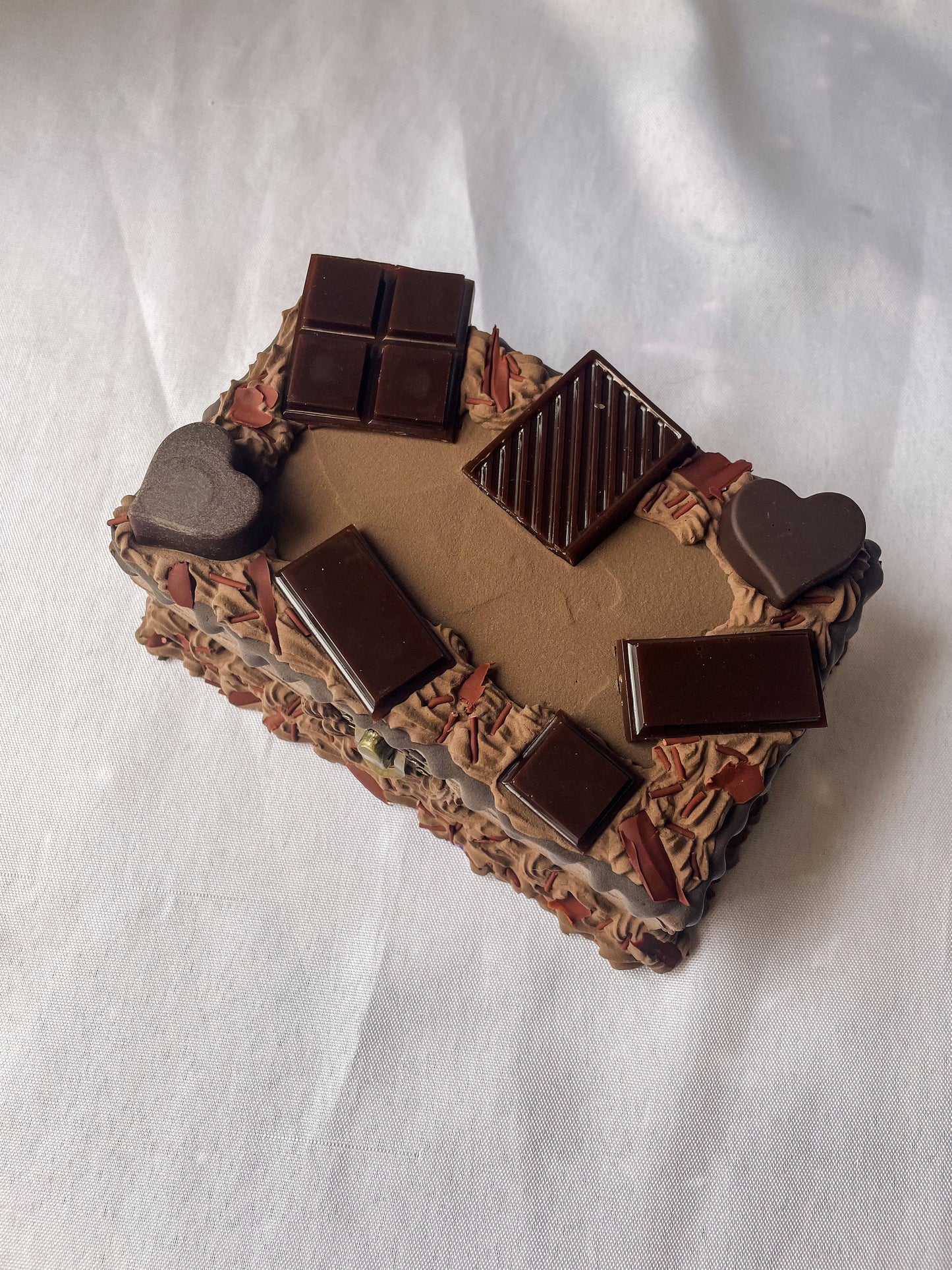 Chocolate Fake Cake Boxes