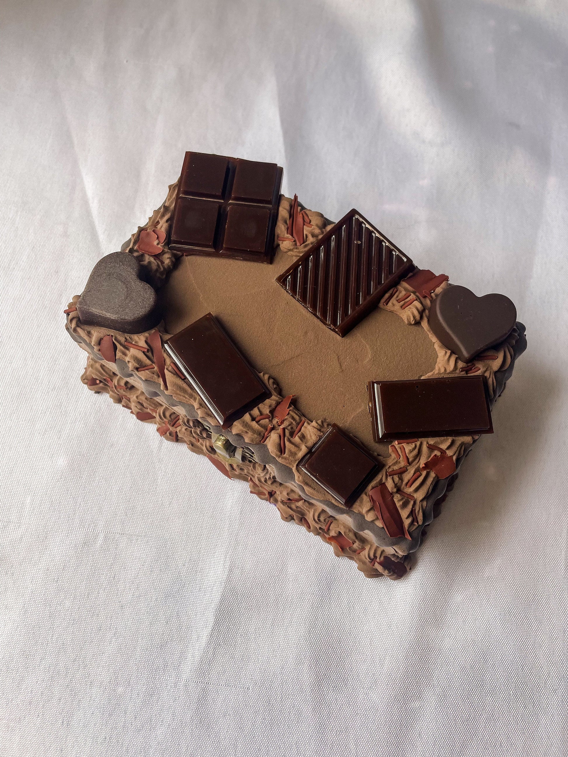Chocolate Fake Cake Boxes