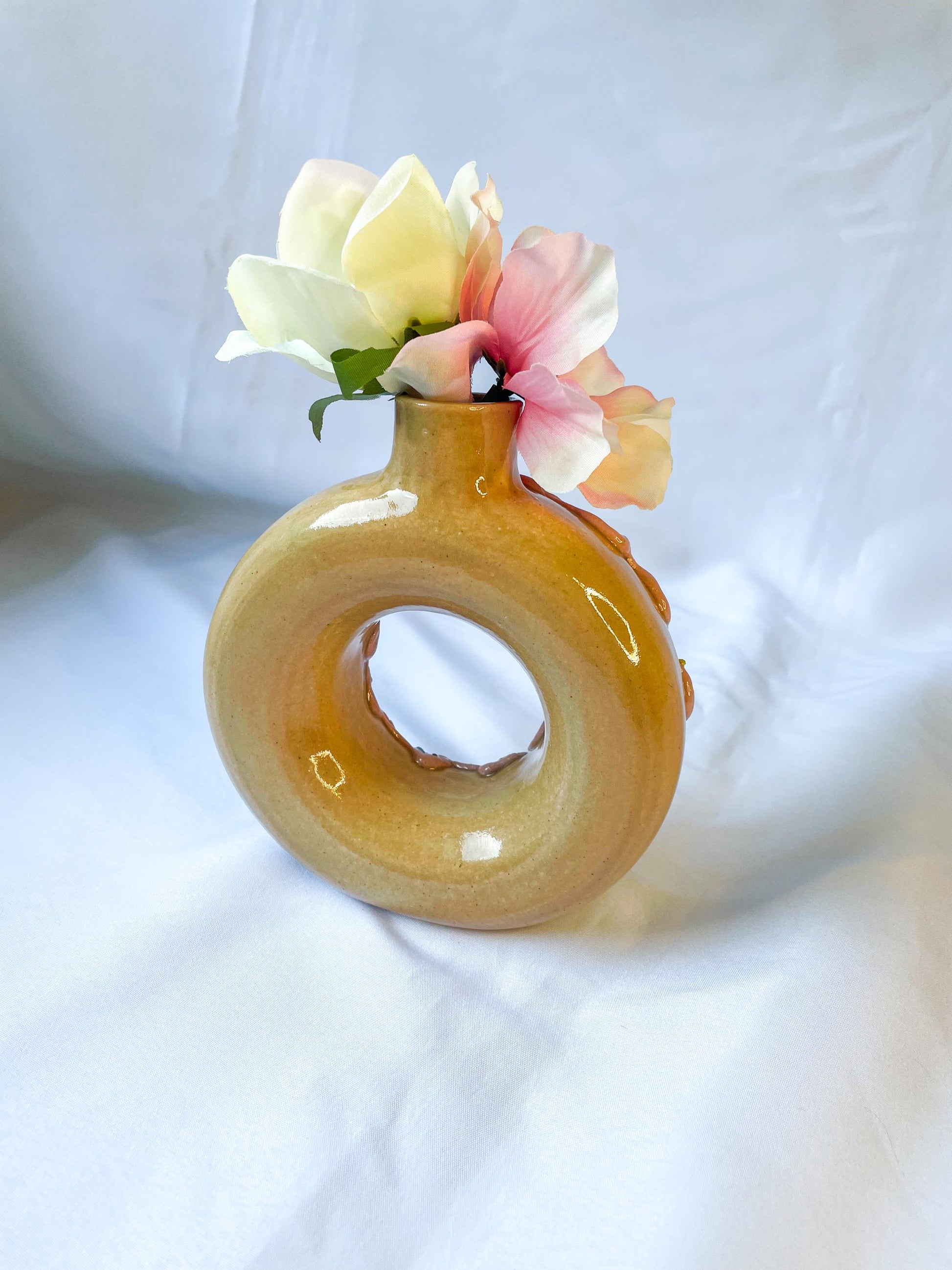 Ceramic Donut Vase