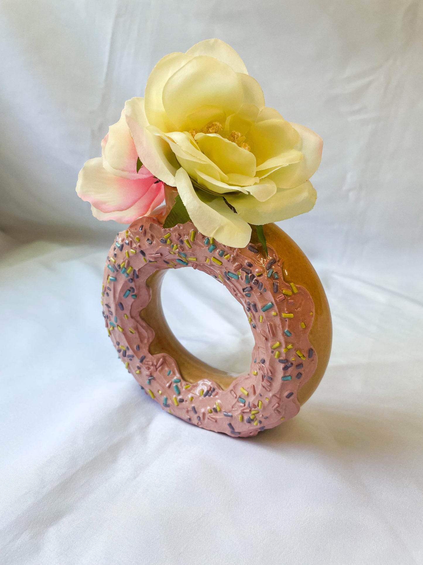 Ceramic Donut Vase
