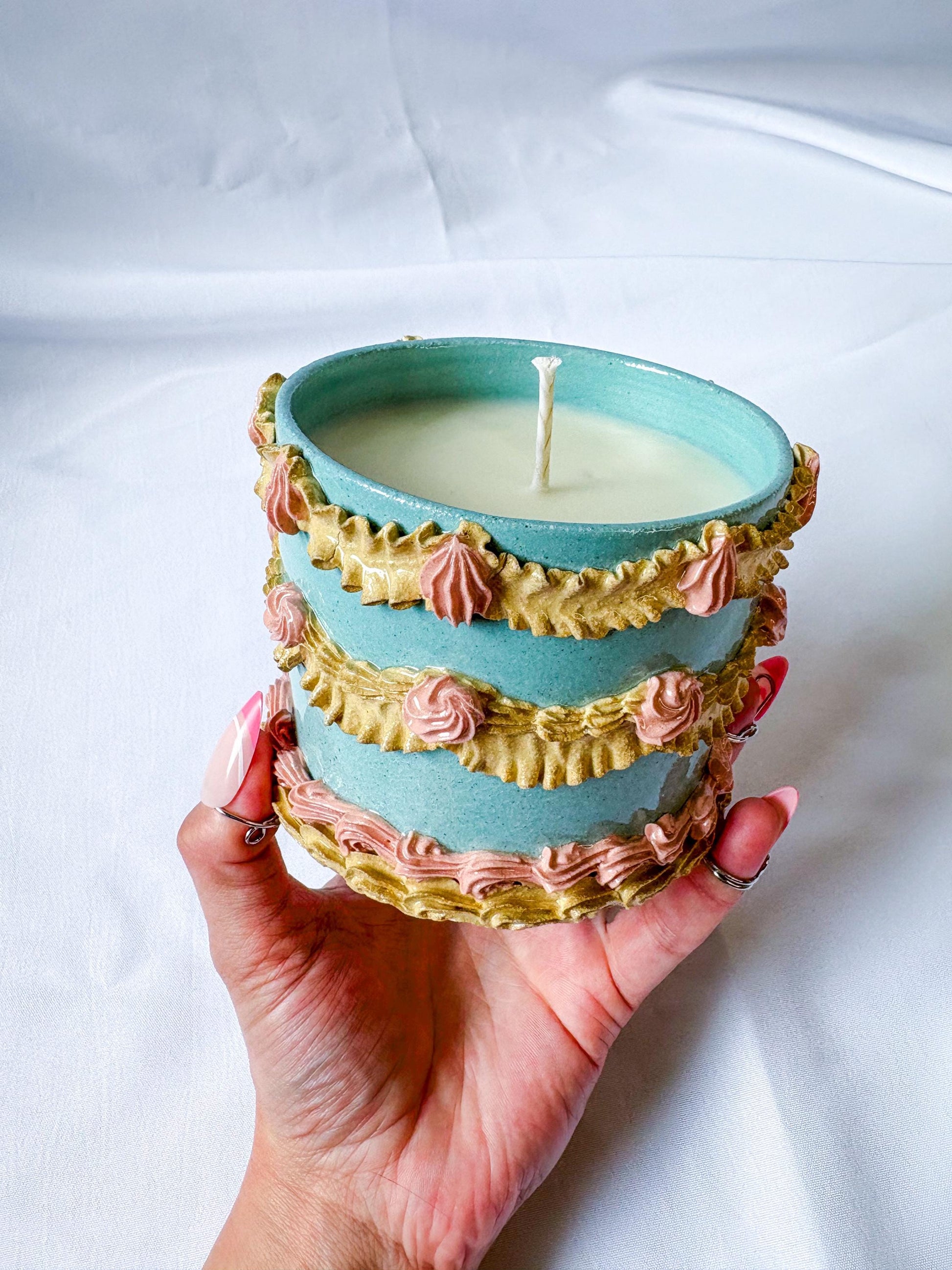 Ceramic Cake Candles