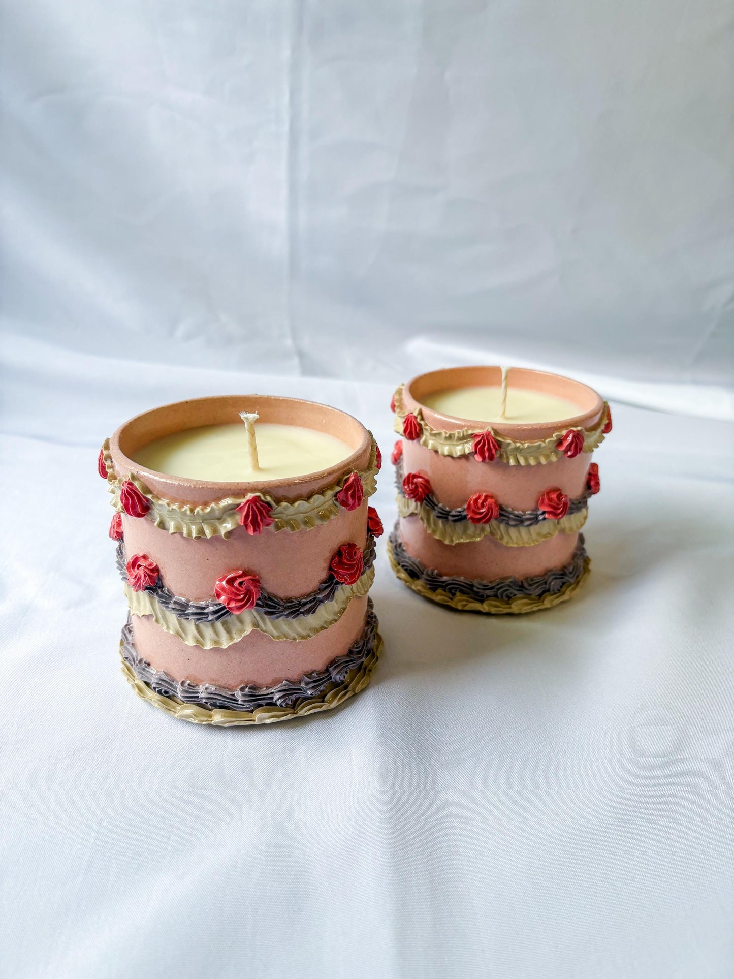 Ceramic Cake Candles