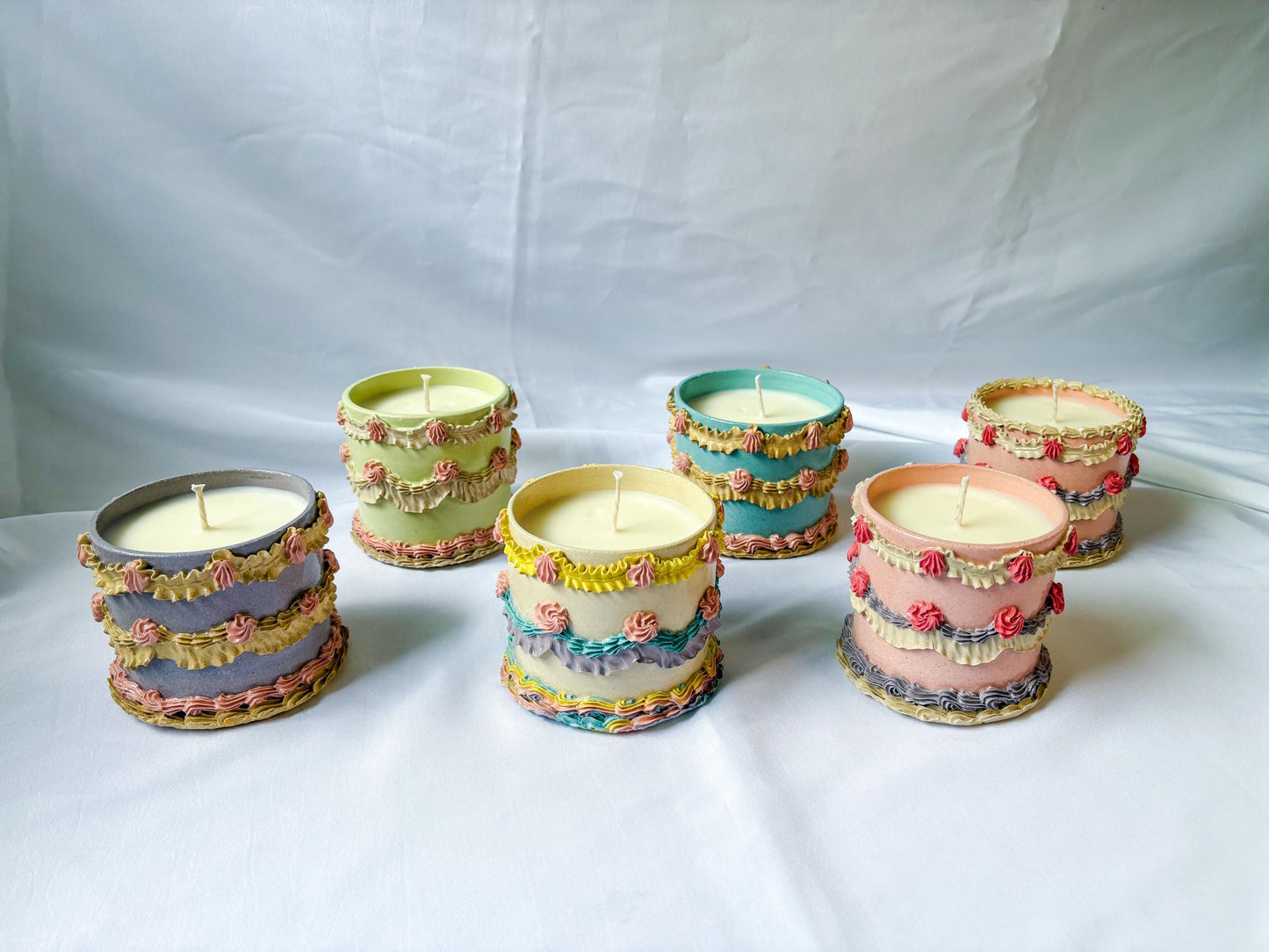 Ceramic Cake Candles