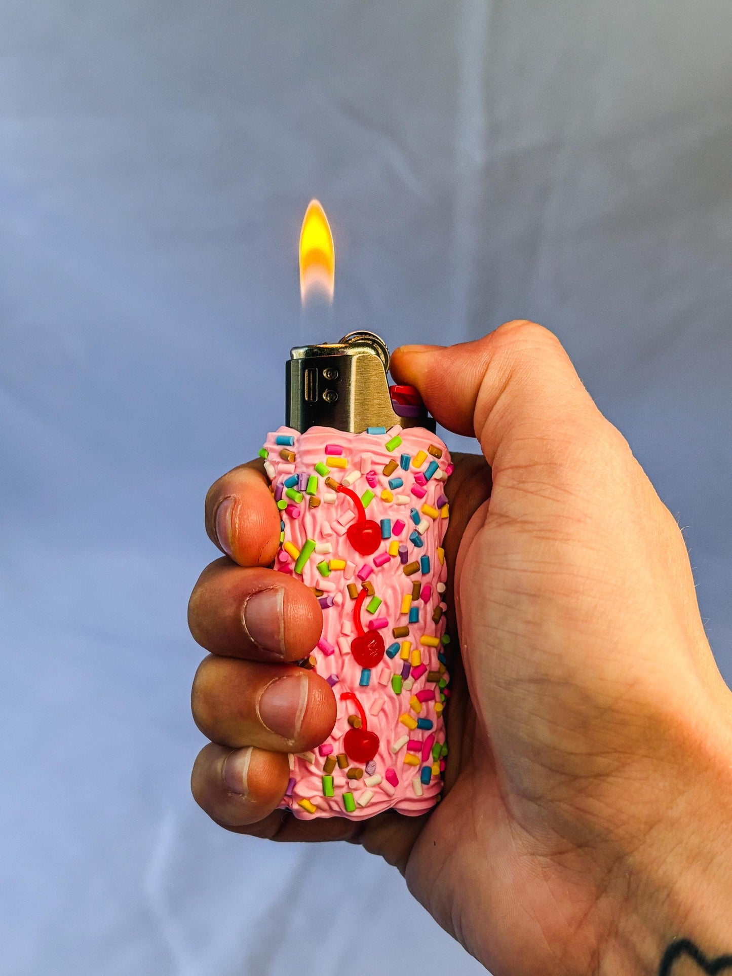 Fake Cake Lighter Case