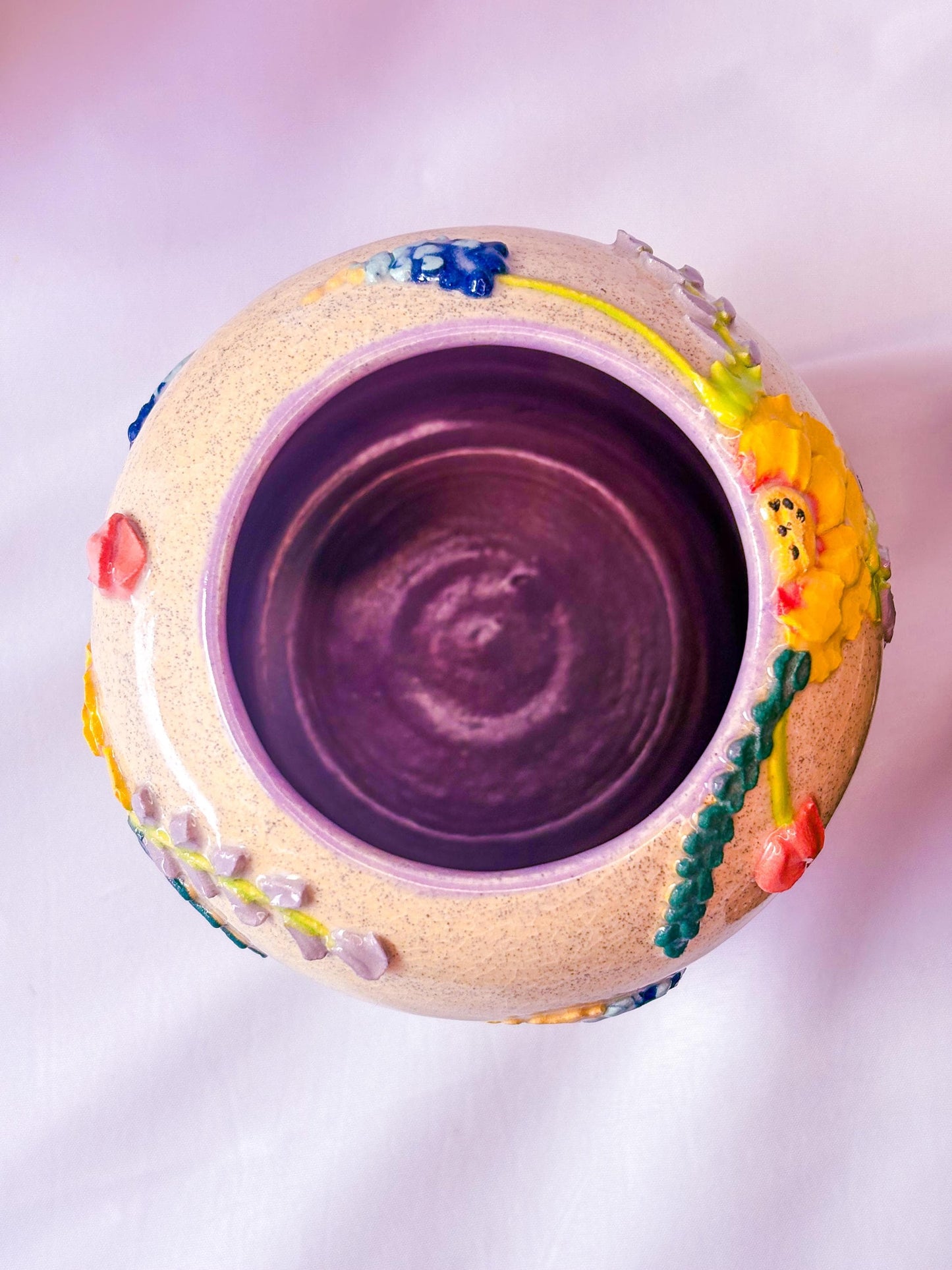 Ceramic Texas Wildflower Inspired Vases