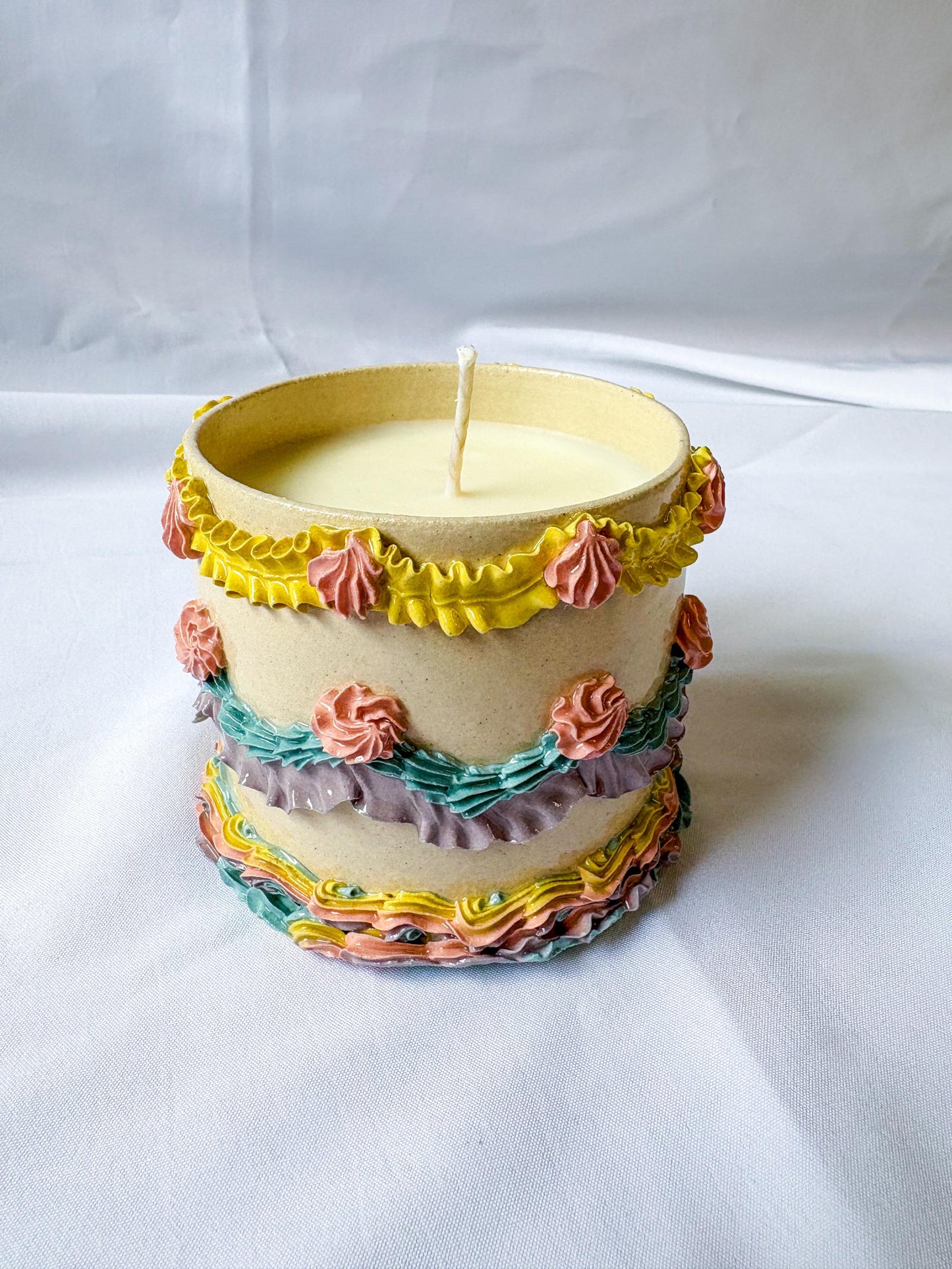 Ceramic Cake Candles