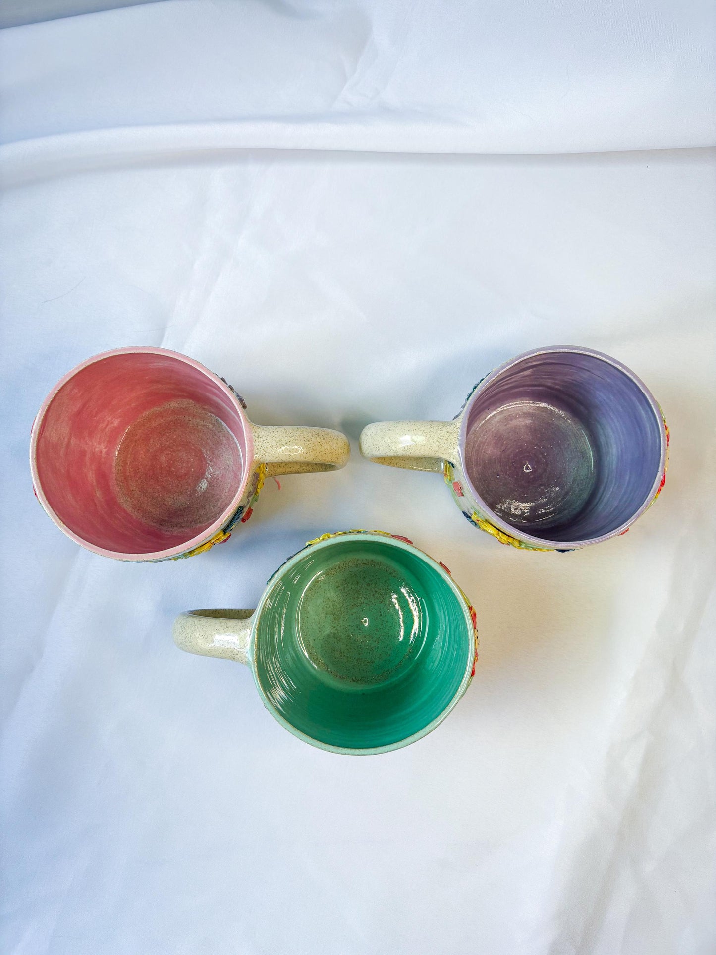 Ceramic Wildflower Mugs