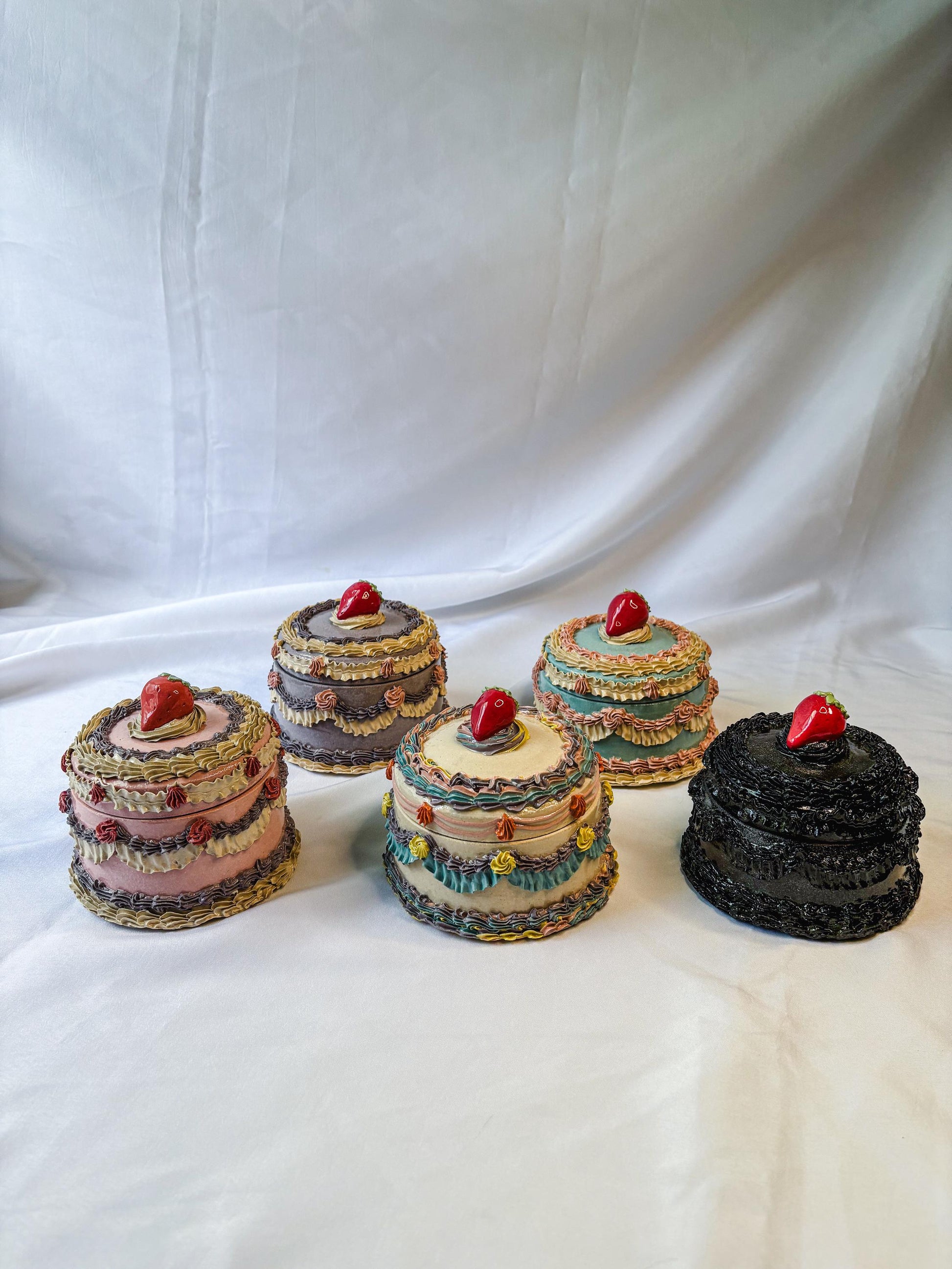 Ceramic Cake Jars