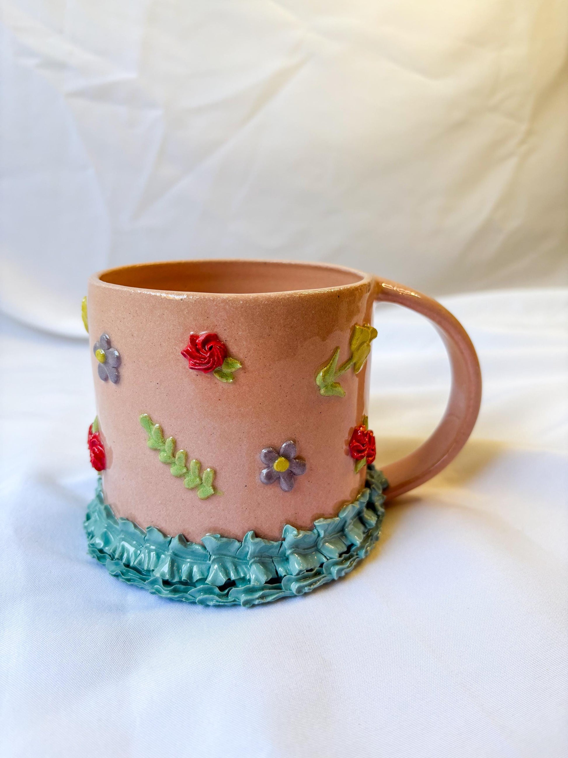 Customizable Ceramic Cake Mug