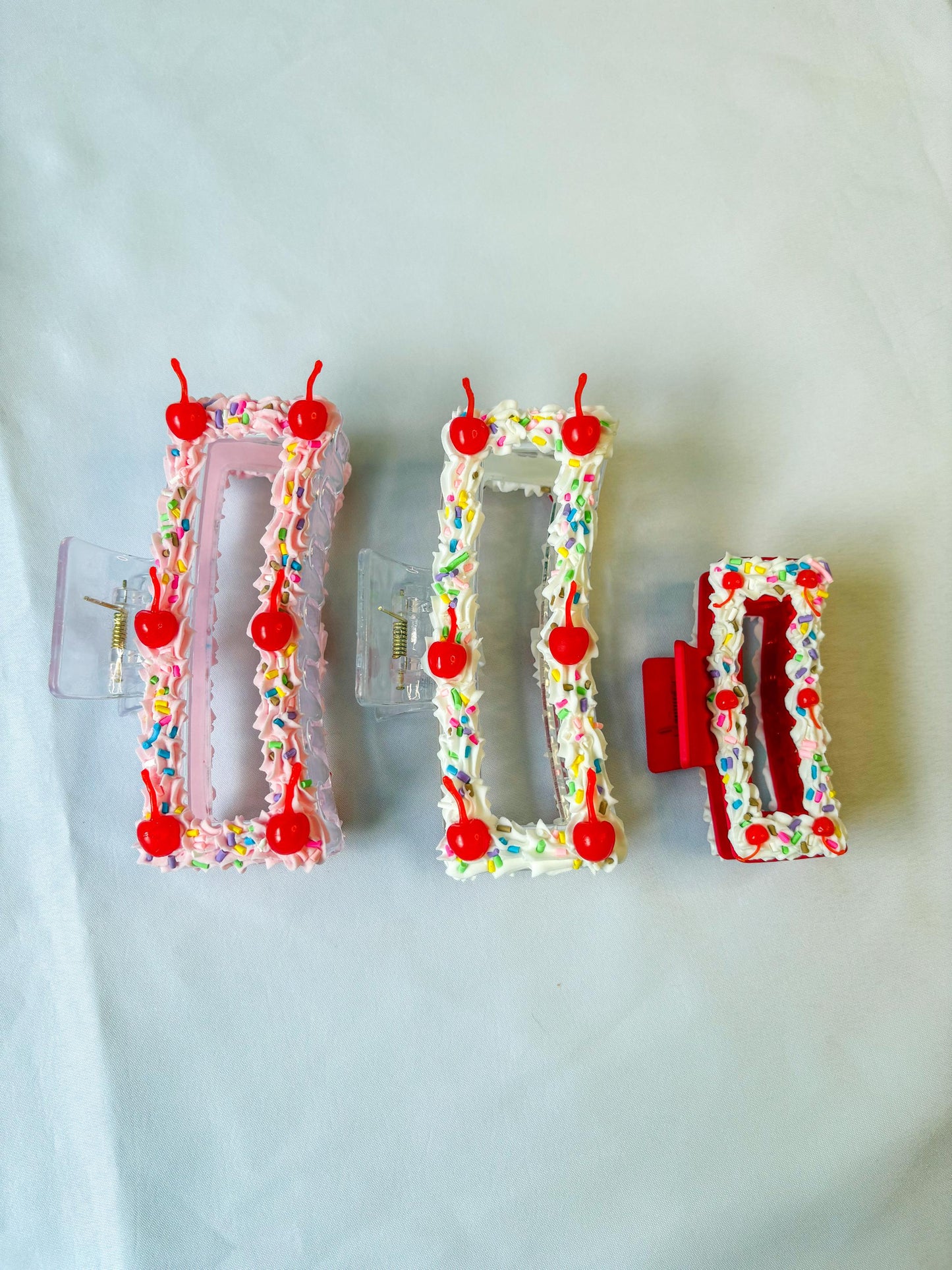 Fake Cake Large Hair Claws