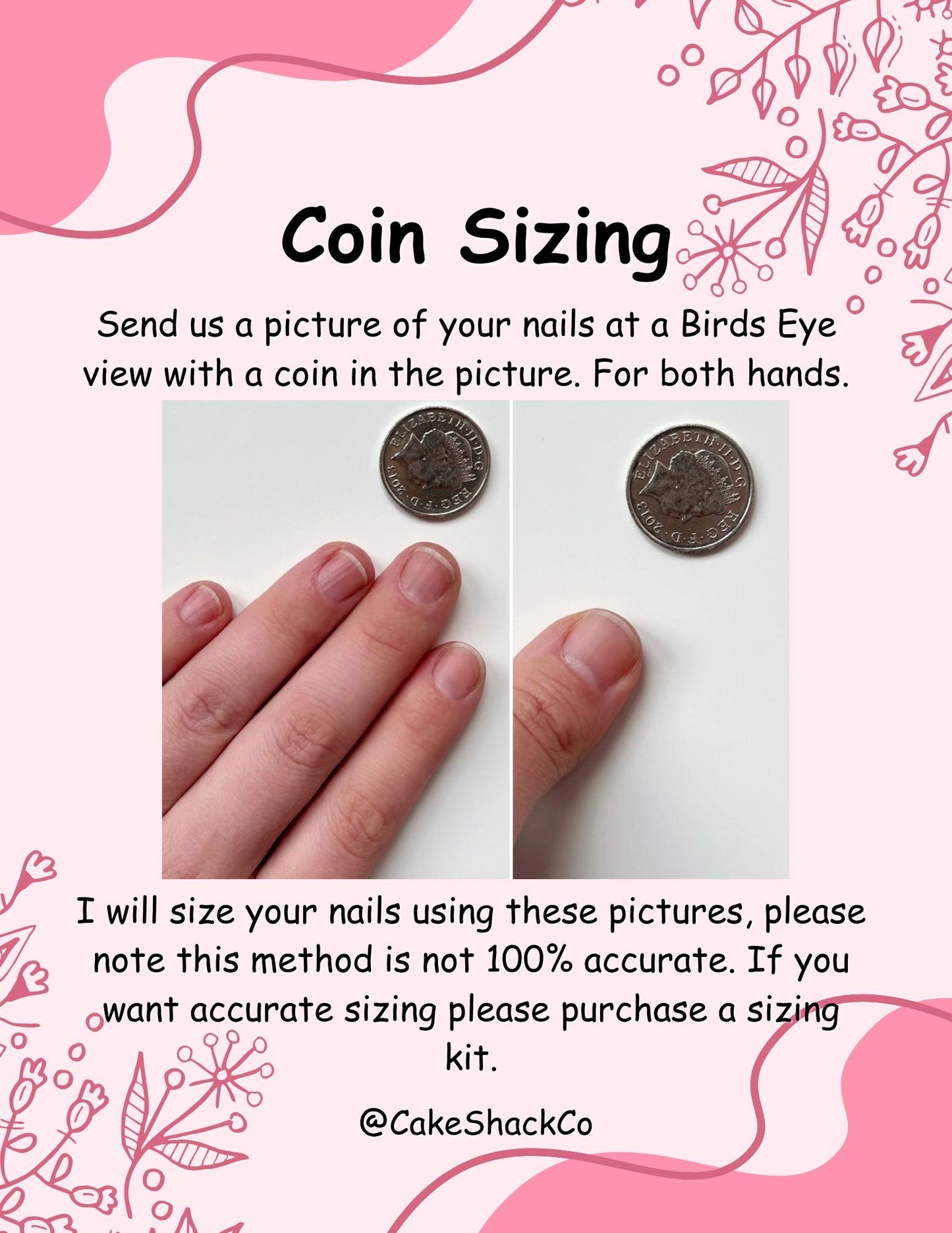 Cake Press-On Nails