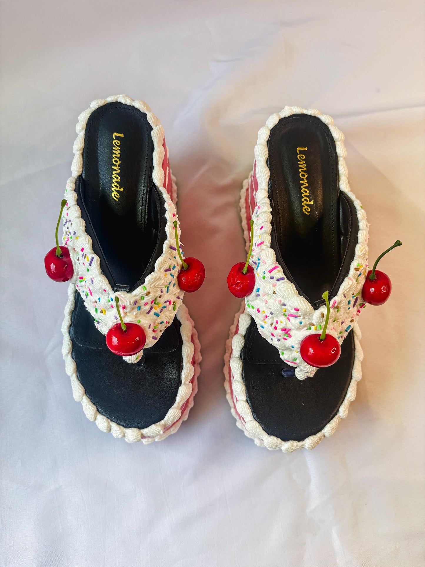 Fake Pink Cake Wedges