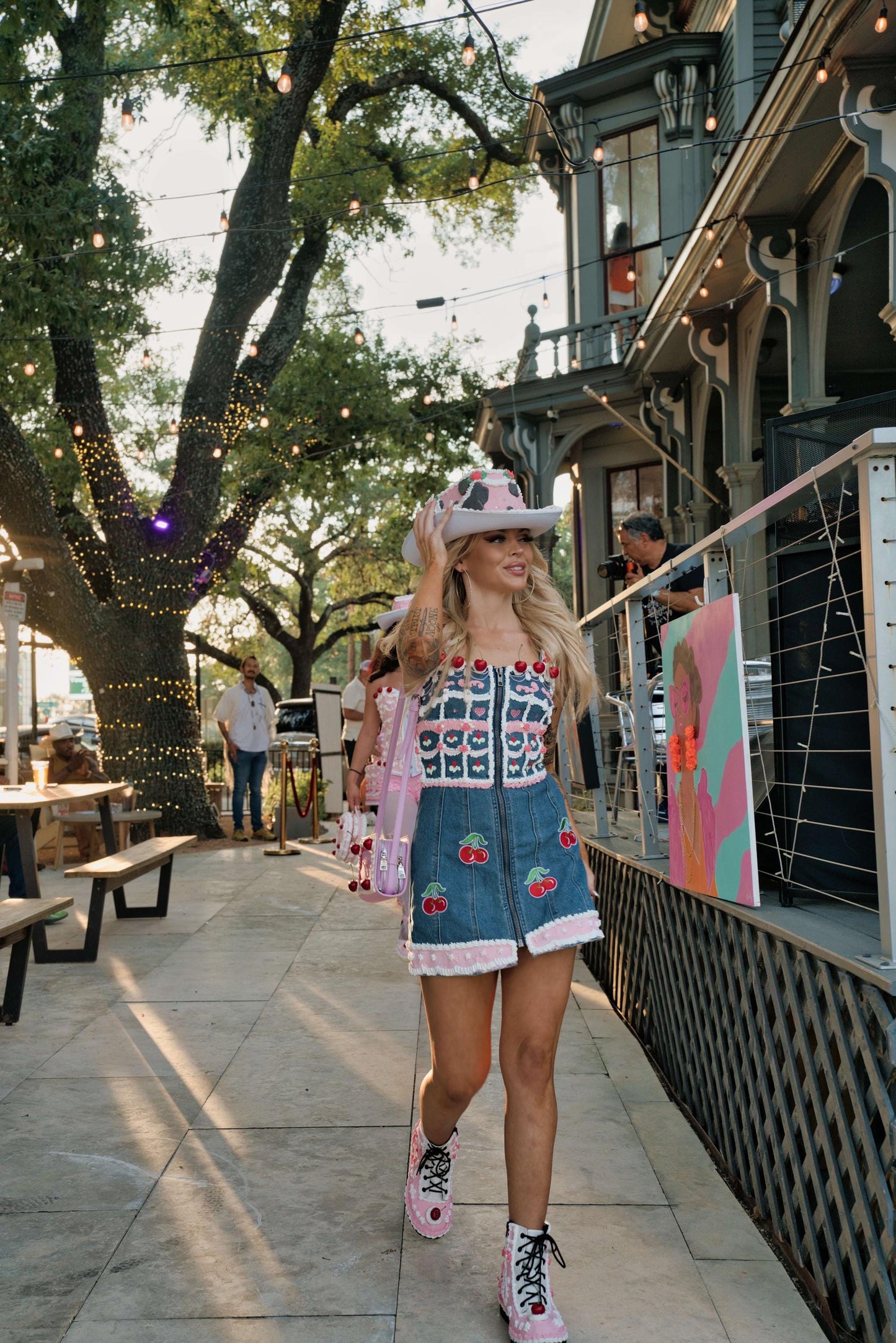 Jean Cake Dress