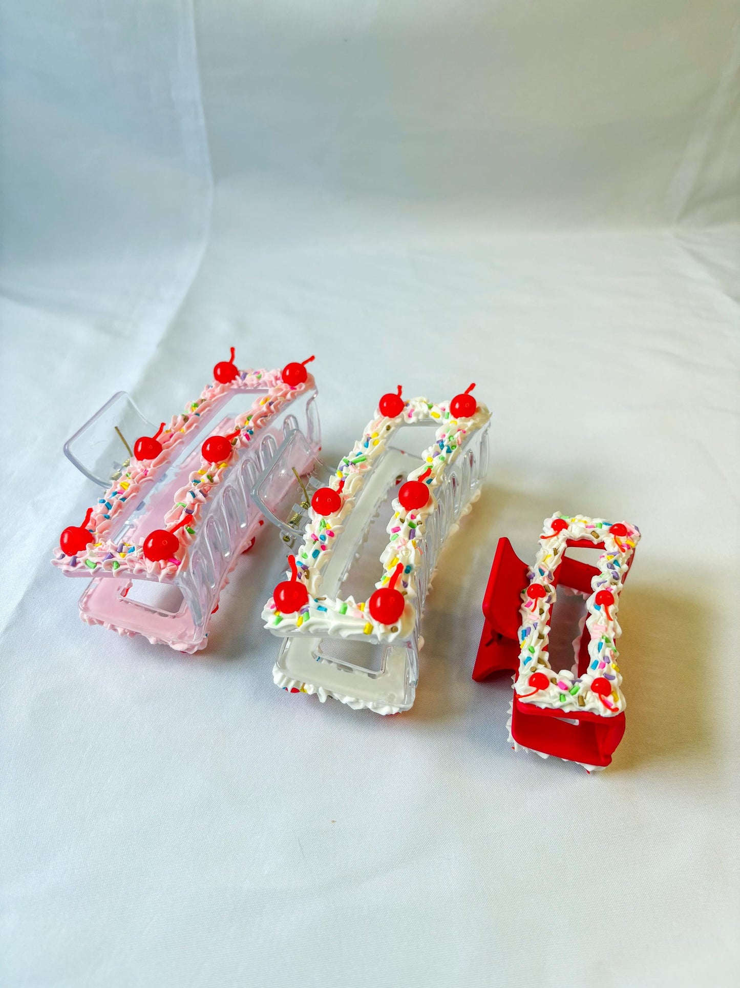 Fake Cake Large Hair Claws