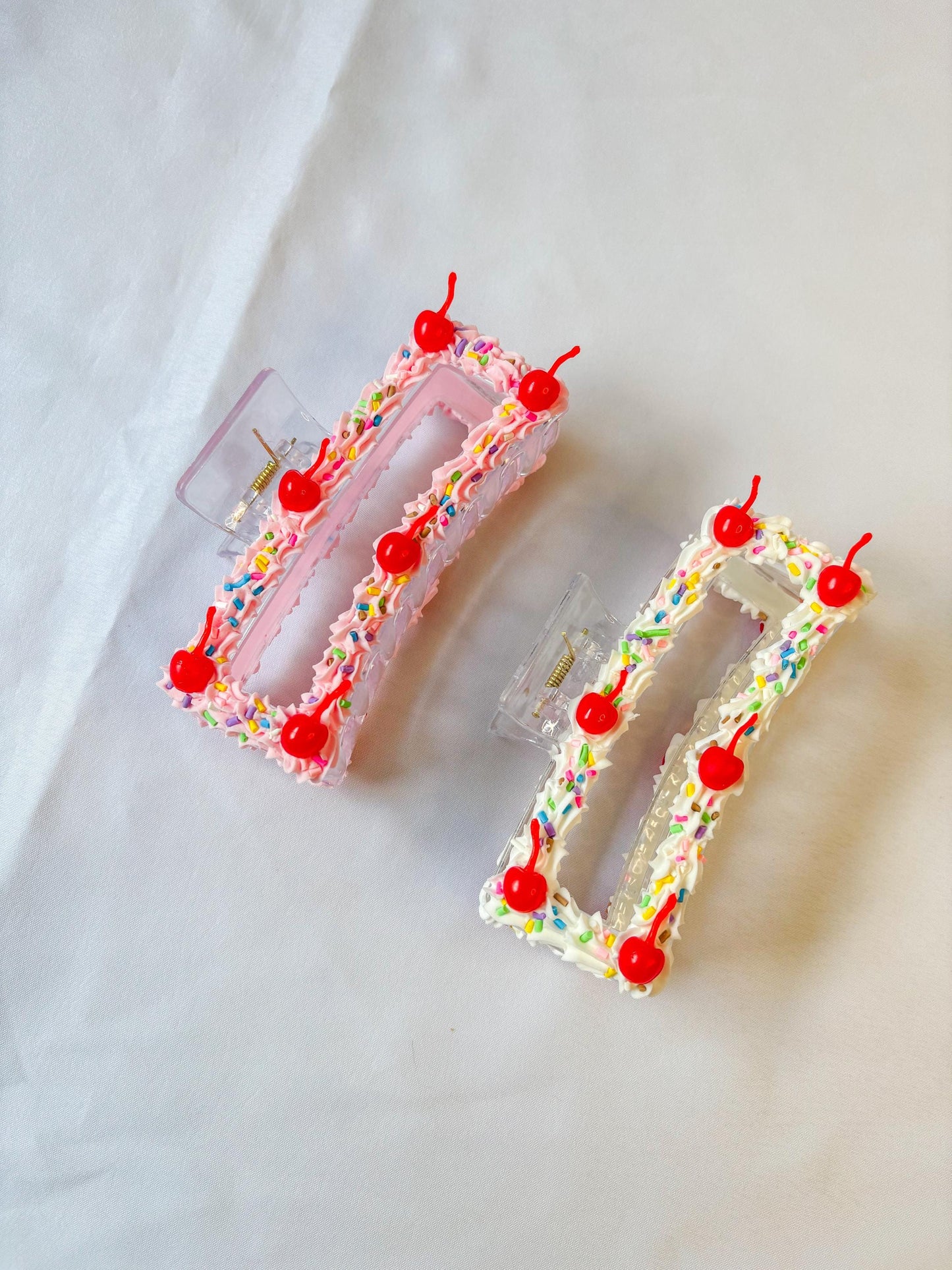 Fake Cake Large Hair Claws