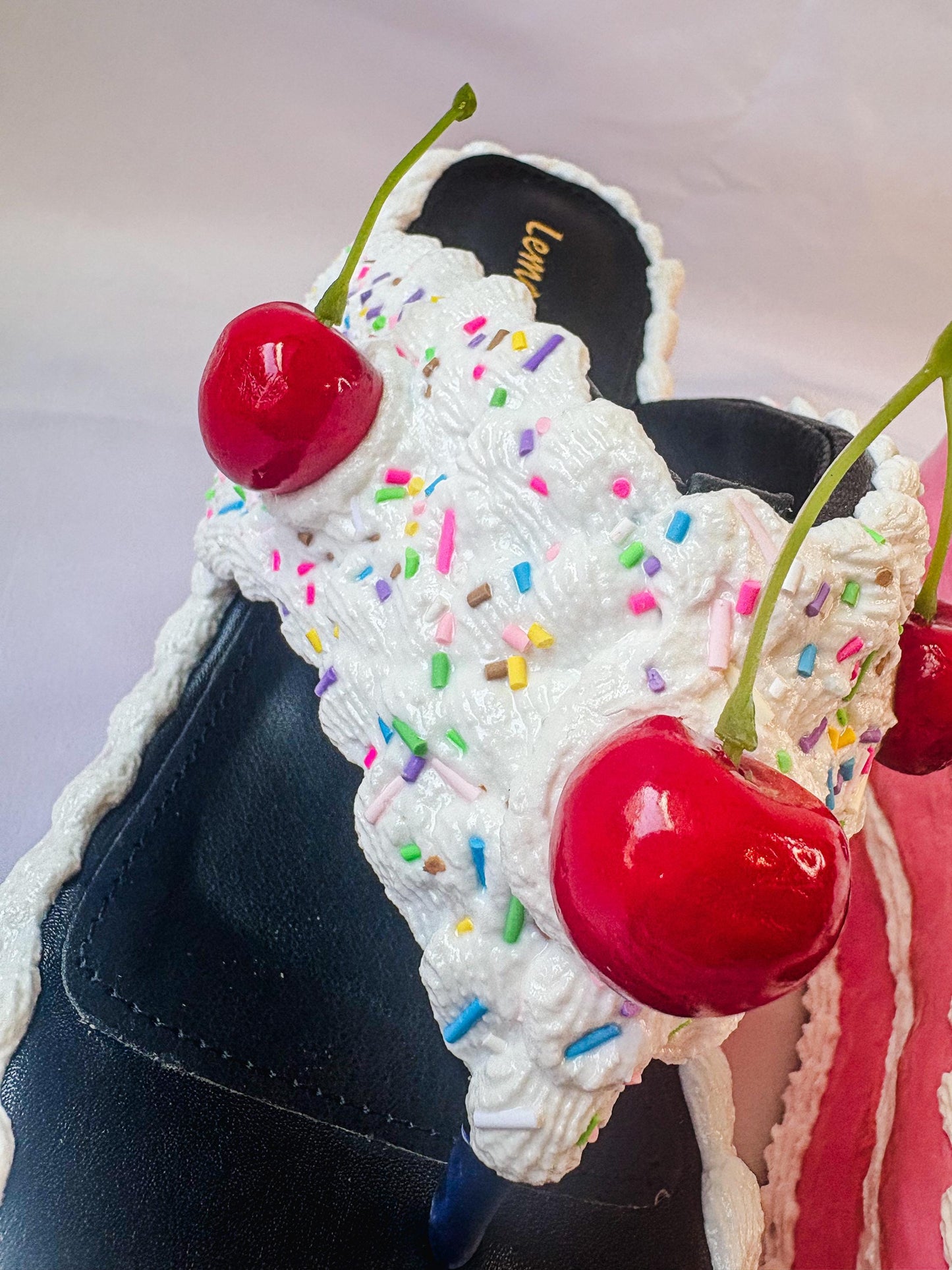 Fake Pink Cake Wedges