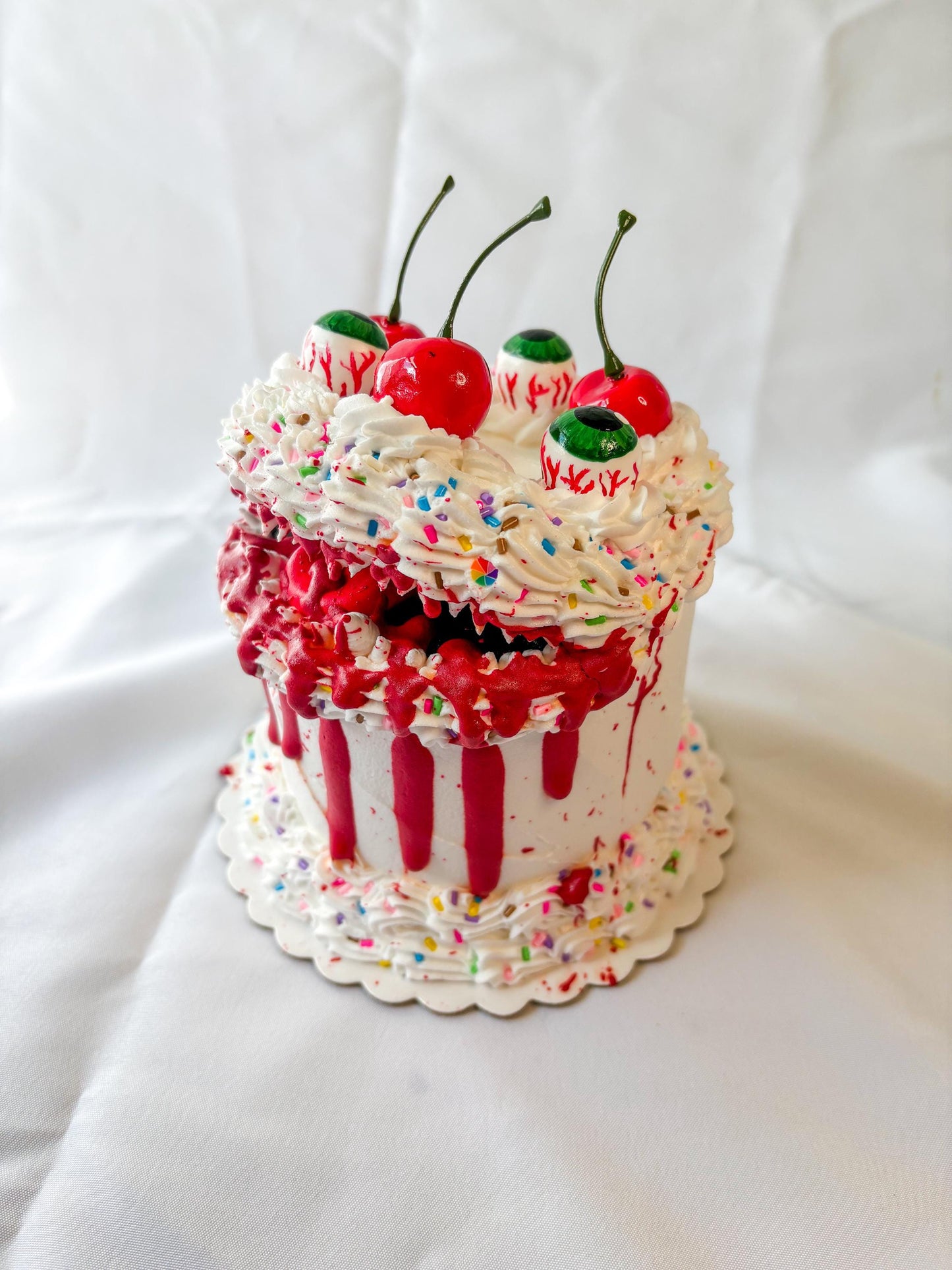 Fake Cake Monster Sculptures