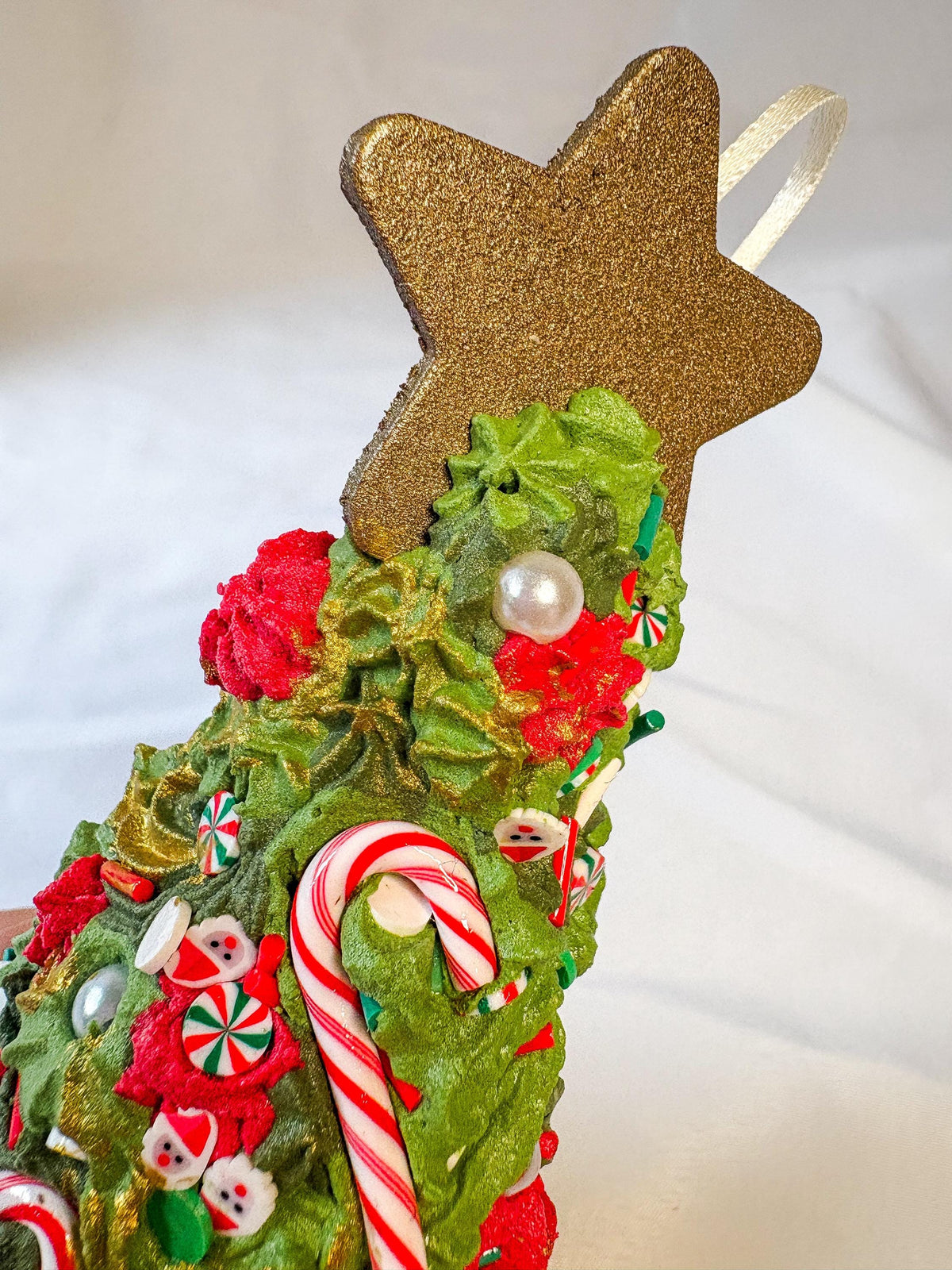 Fake Cake Picture Frame and Christmas Tree Ornaments