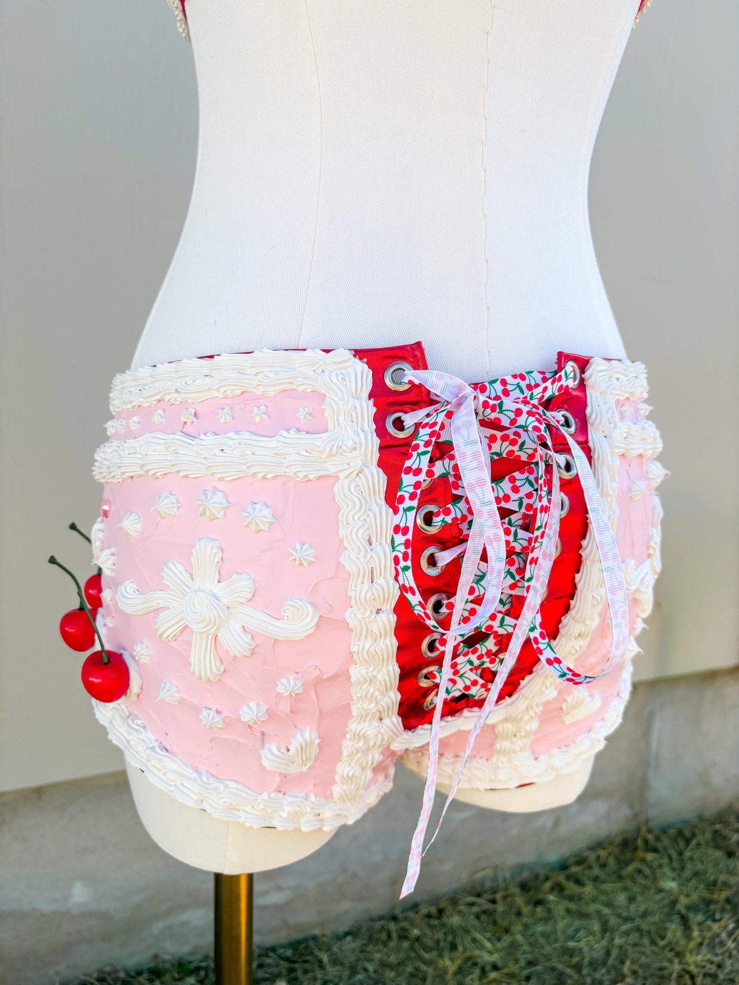 Customizable Dessert Couture Lingerie – Cherry Cake Set