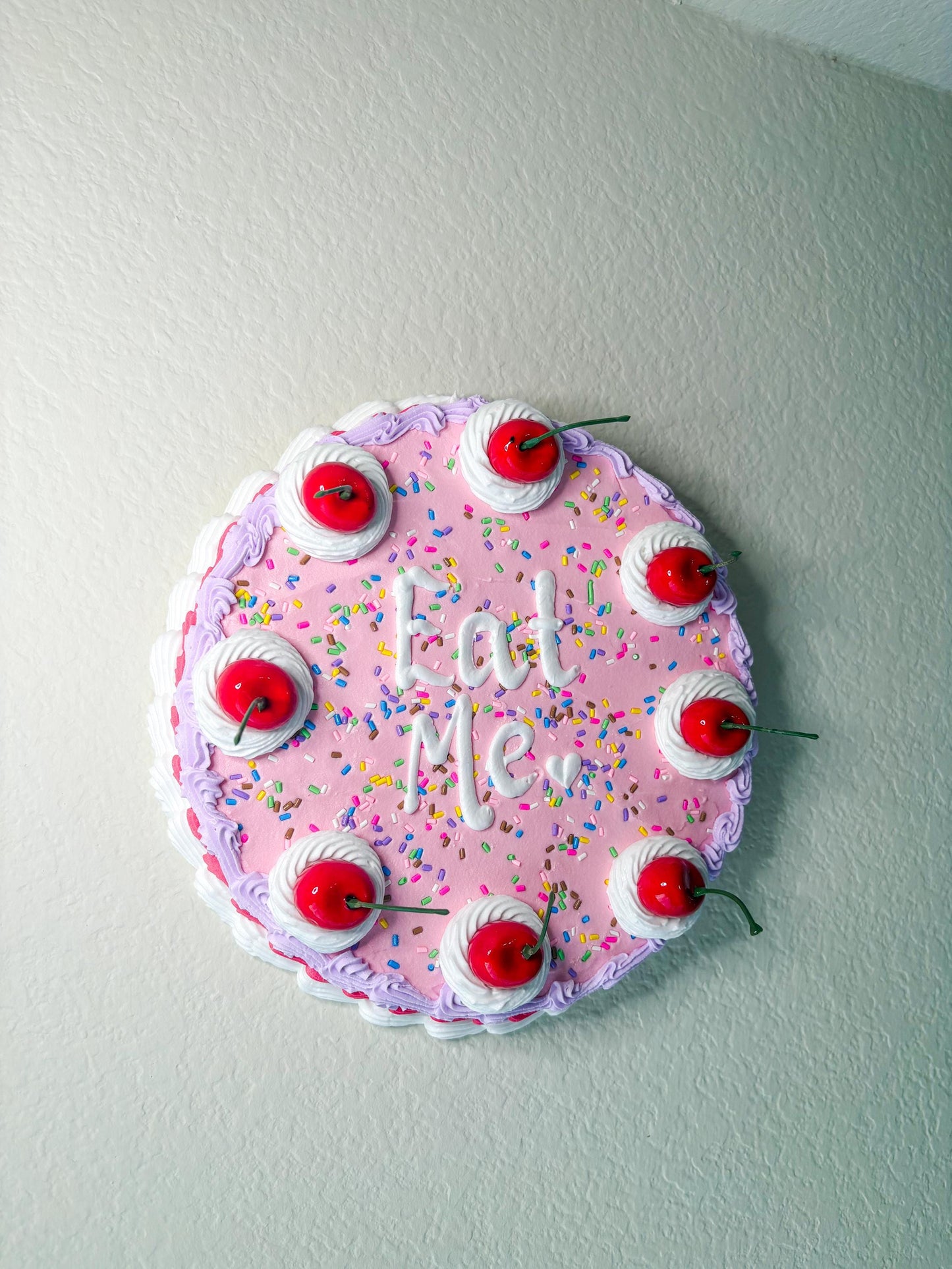 Fake Cake Wall Hanging