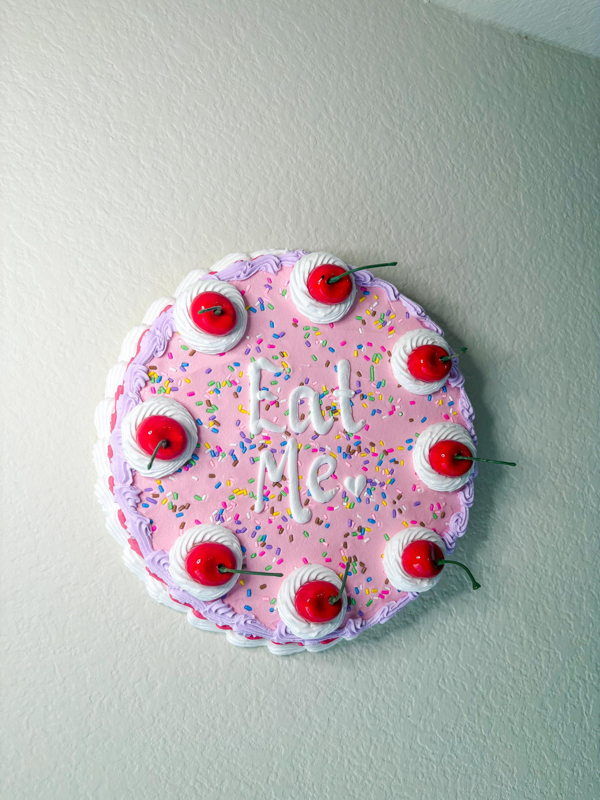 Fake Cake Wall Hanging