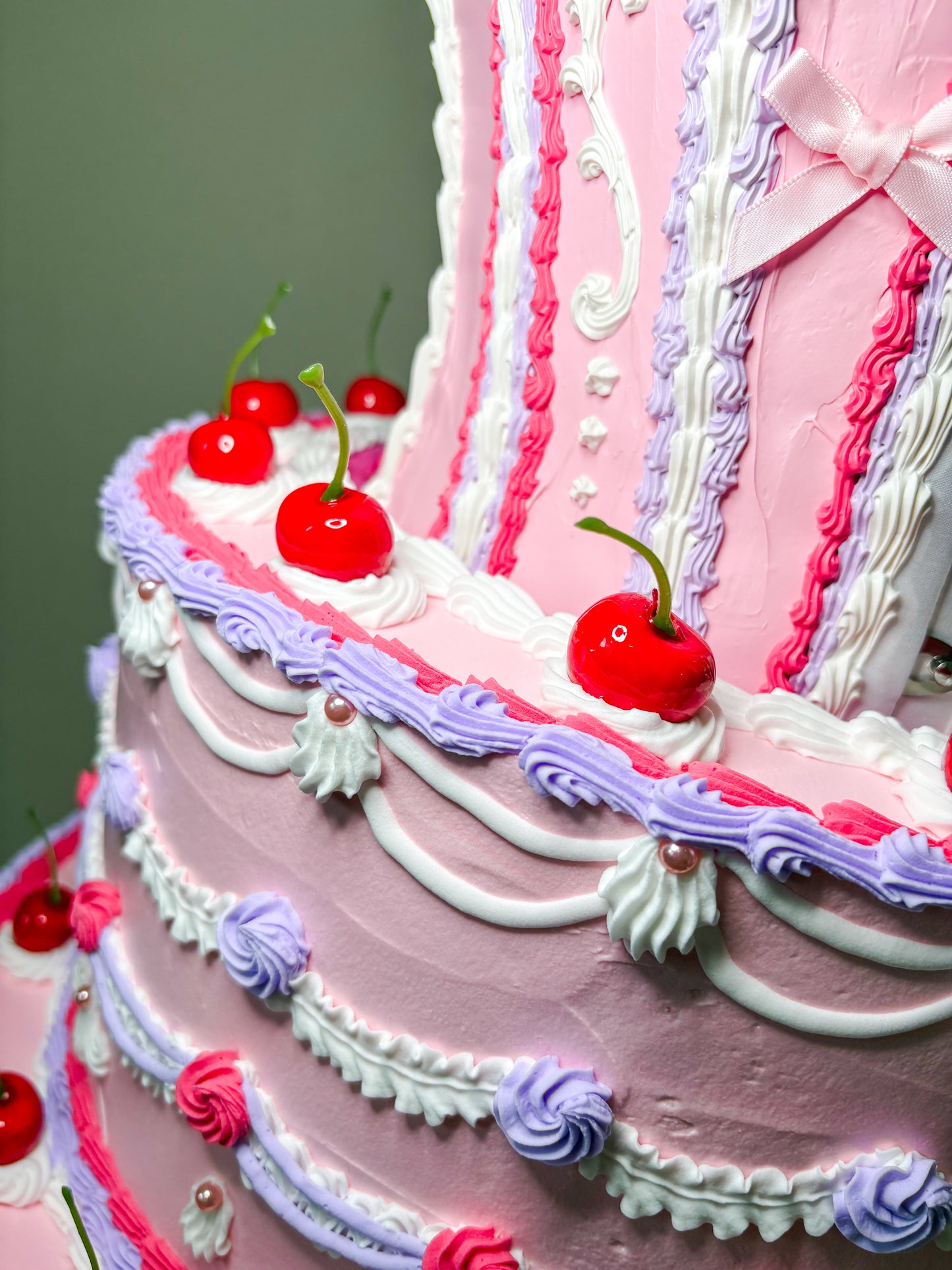 Fake Cake Tiered Skirt and Corset