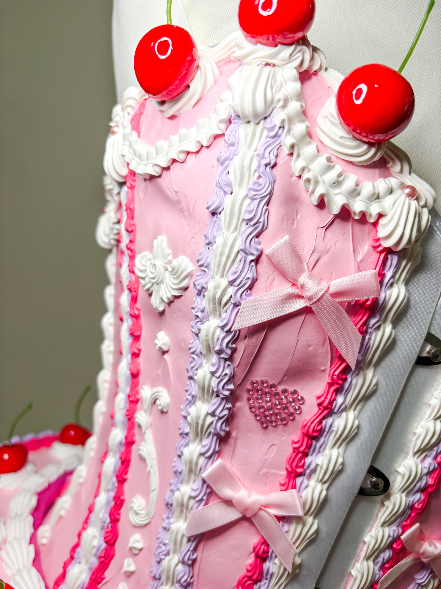 Fake Cake Tiered Skirt and Corset