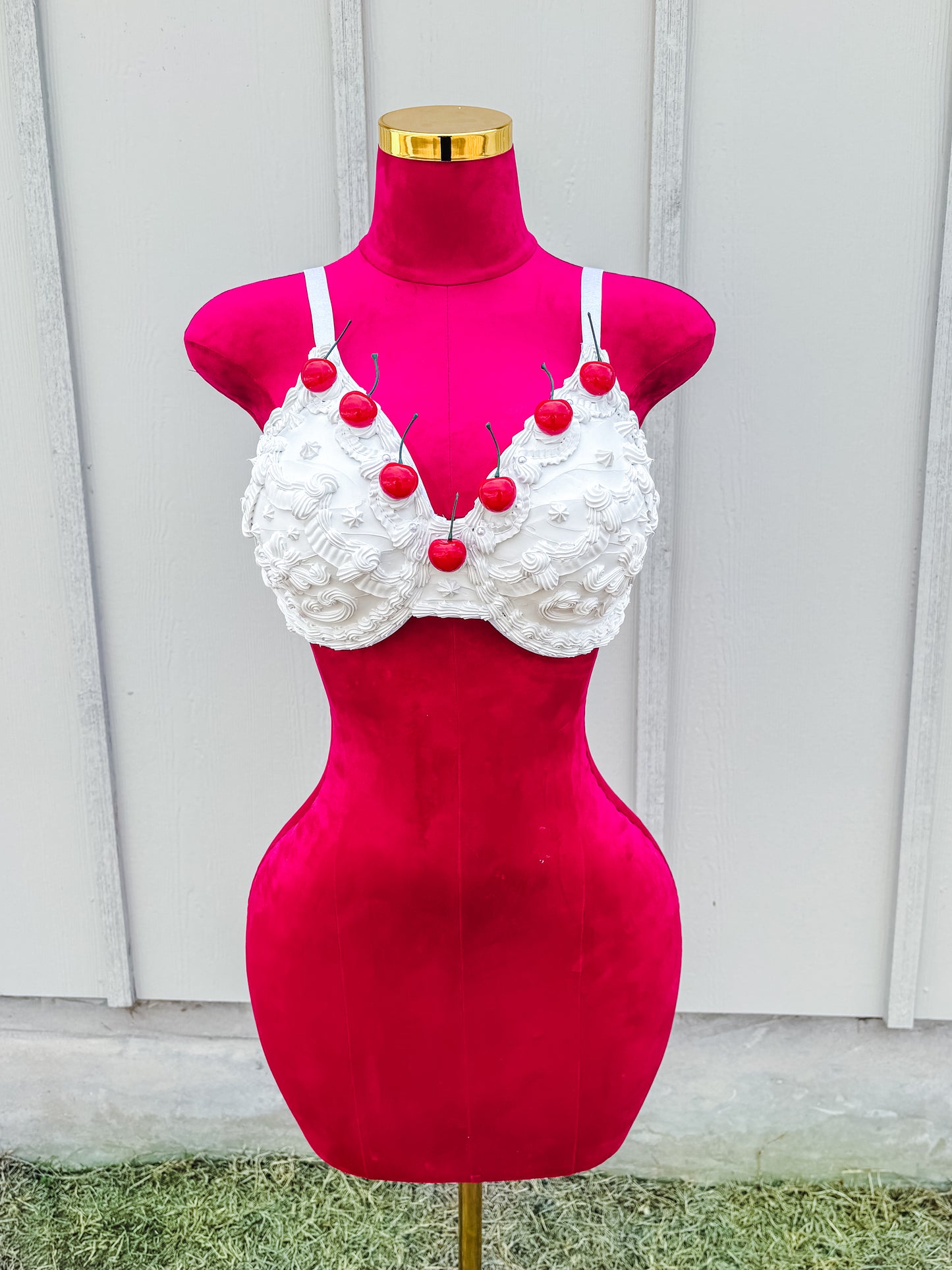 Customizable Dessert Bras - Cake Bra, Blueberry Pie Bra, Cherry Pie Bra, Ice Cream Cone Bra, Cupcake Bra