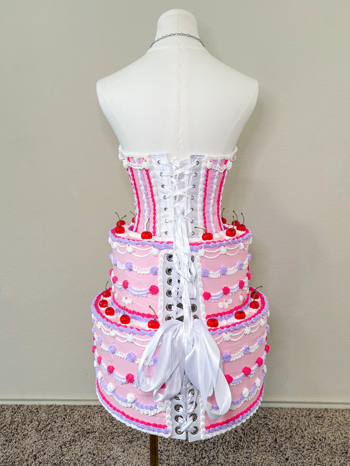 Fake Cake Tiered Skirt and Corset