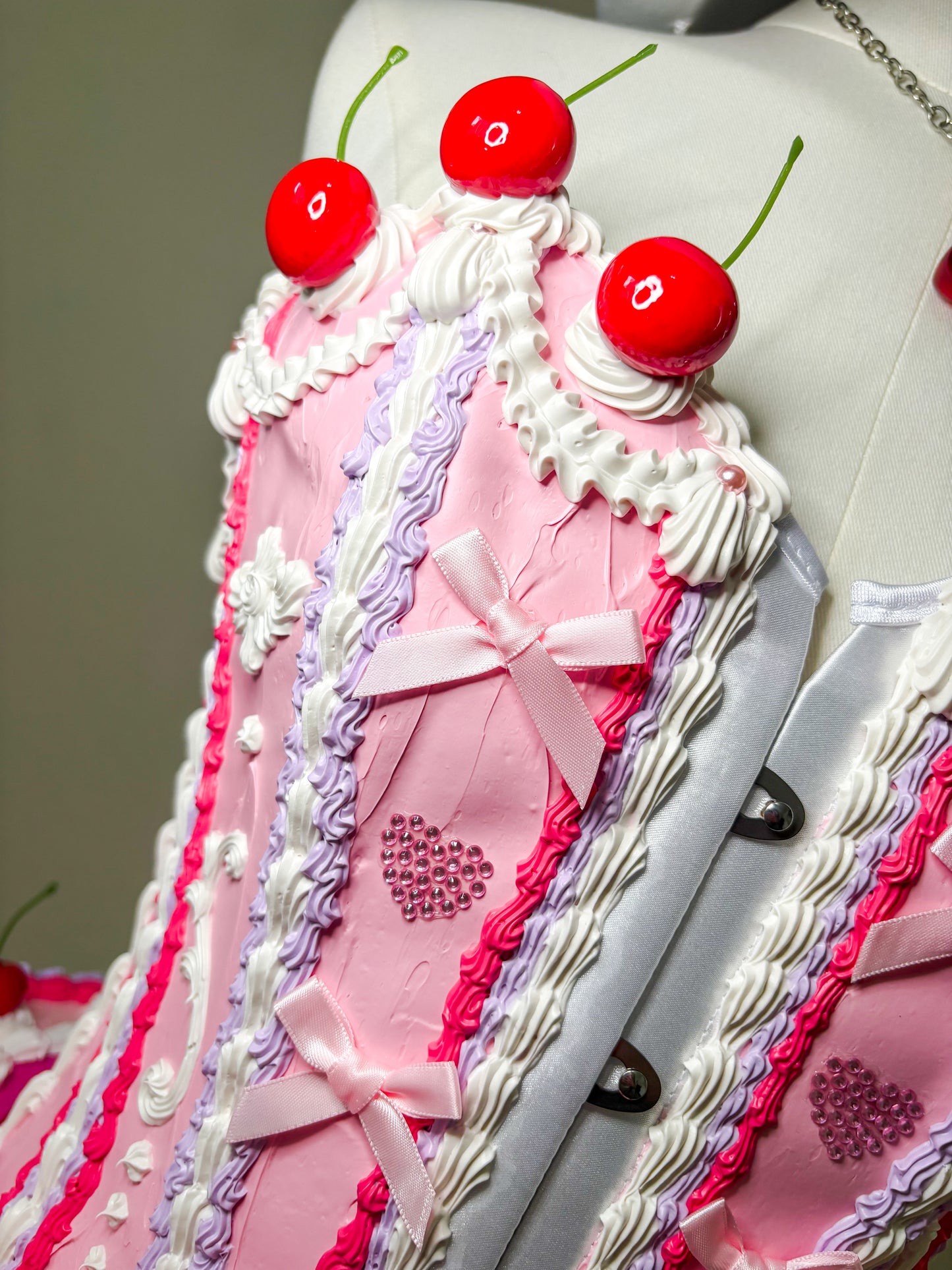 Fake Cake Tiered Skirt and Corset