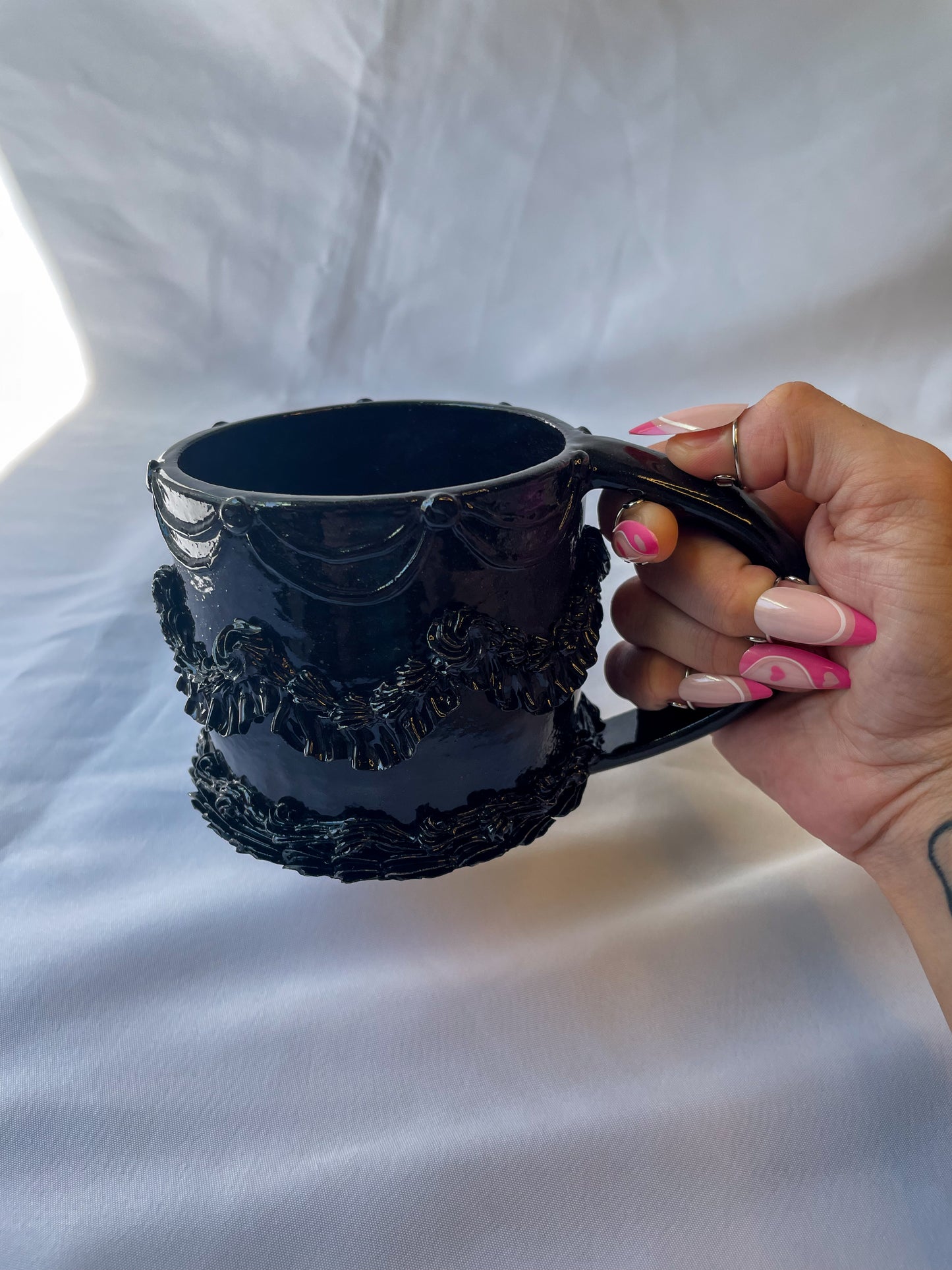 Gothic Ceramic Cake Mug