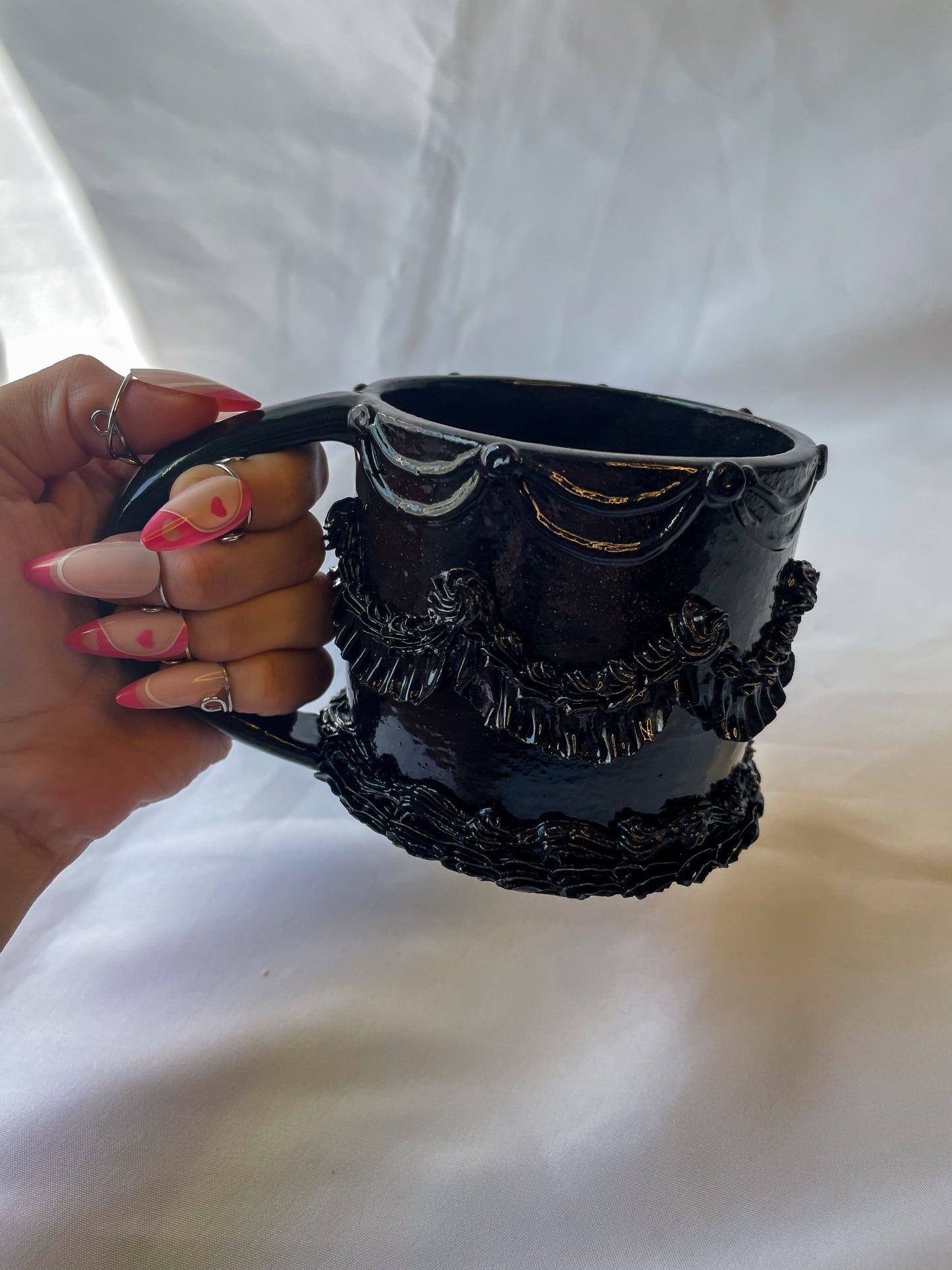 Gothic Ceramic Cake Mug