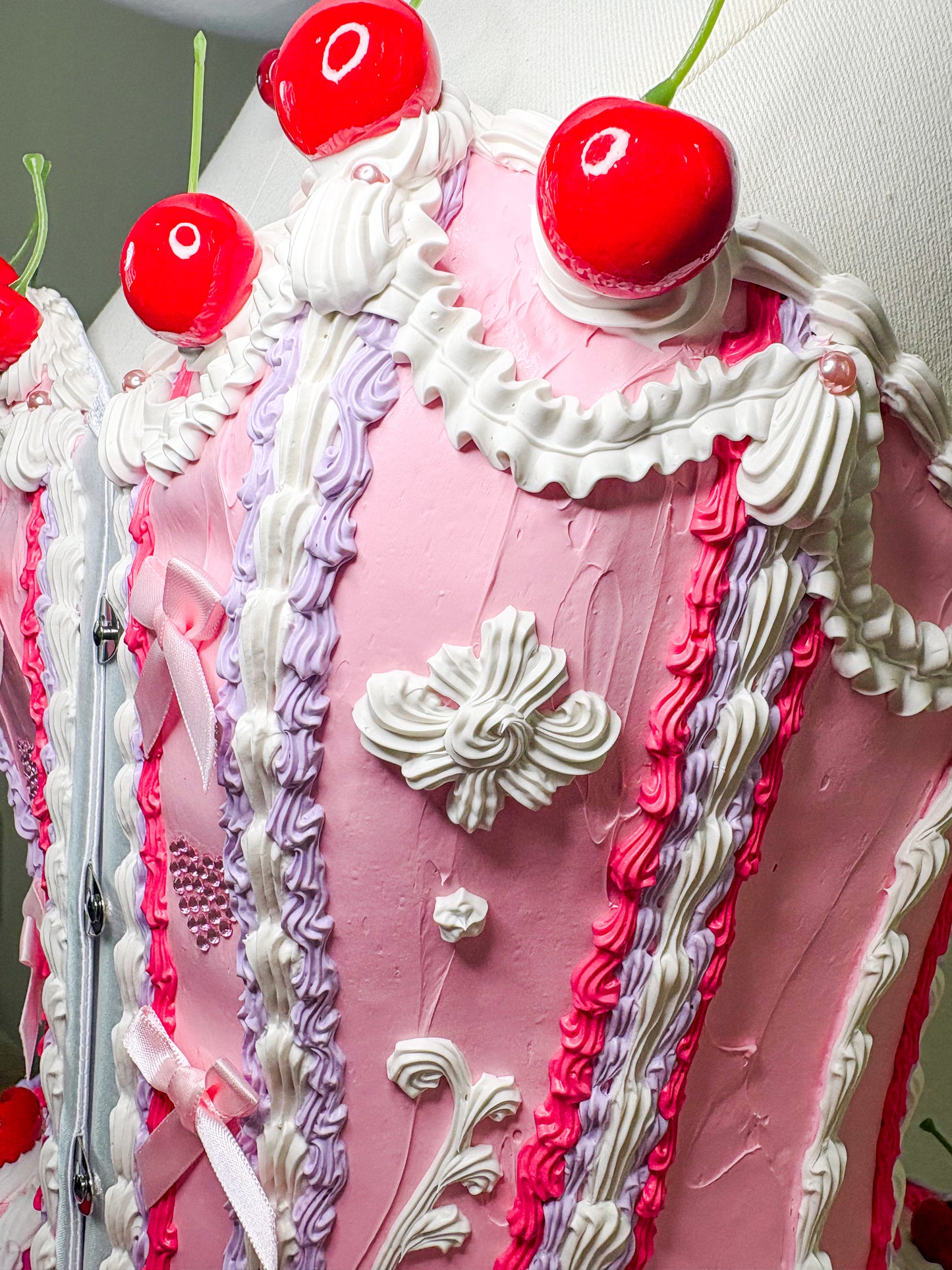 Fake Cake Tiered Skirt and Corset
