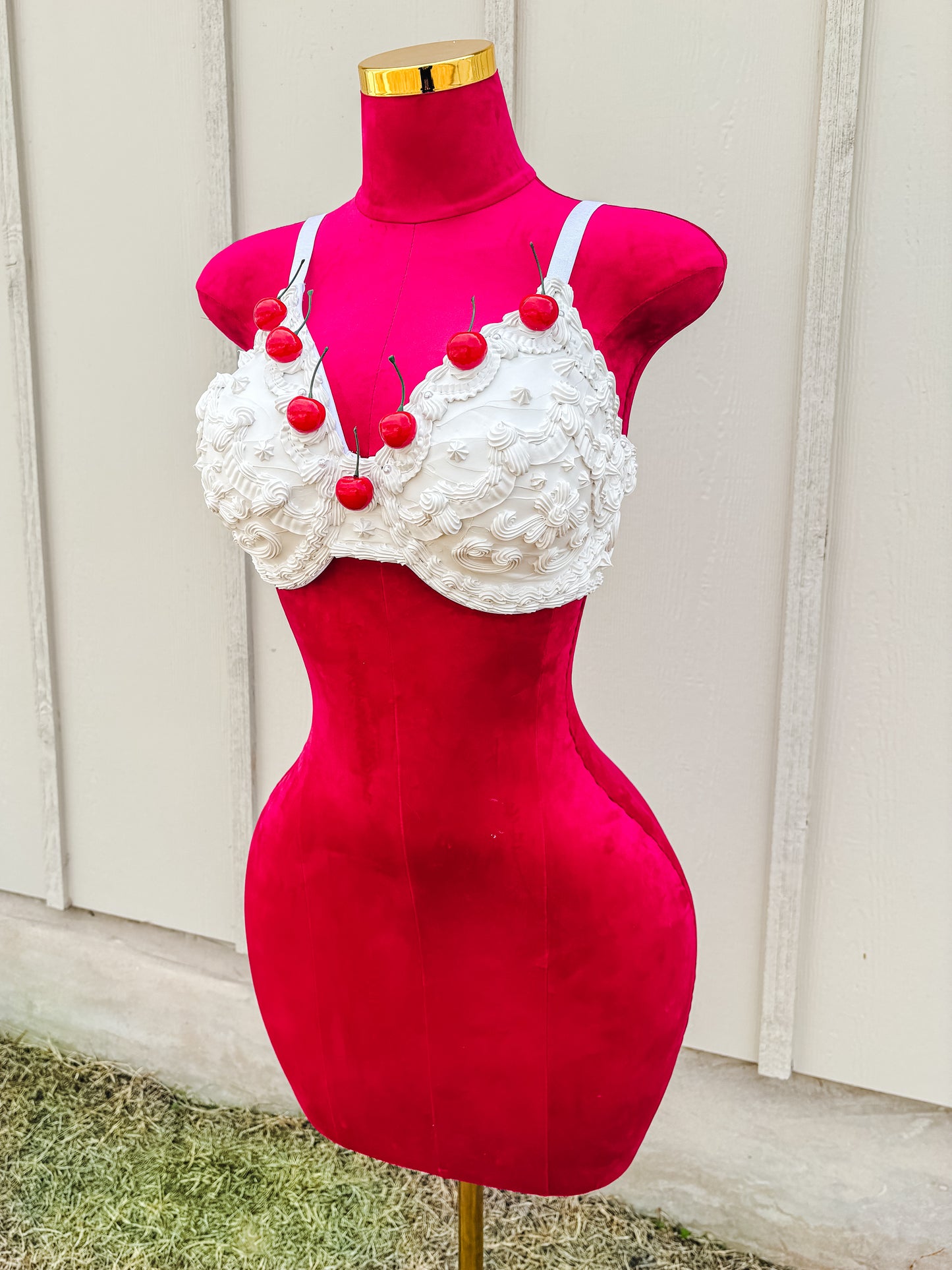 Customizable Dessert Bras - Cake Bra, Blueberry Pie Bra, Cherry Pie Bra, Ice Cream Cone Bra, Cupcake Bra