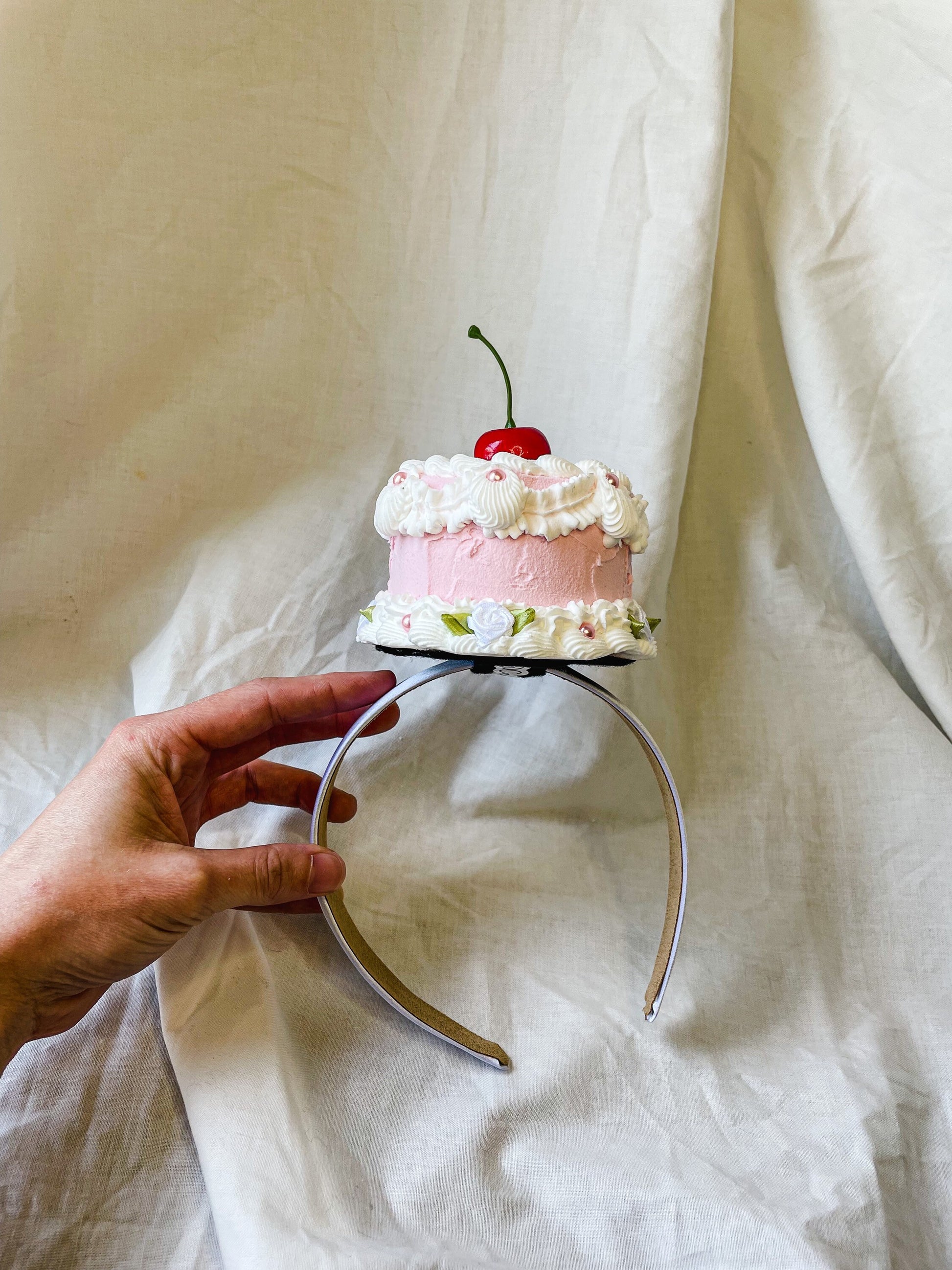 Vintage Fake Cake Headbands