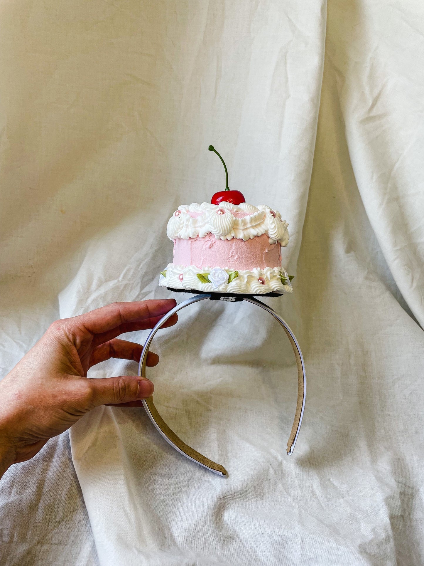 Vintage Fake Cake Headbands
