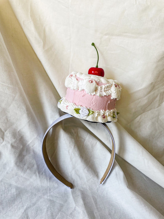 Vintage Fake Cake Headbands