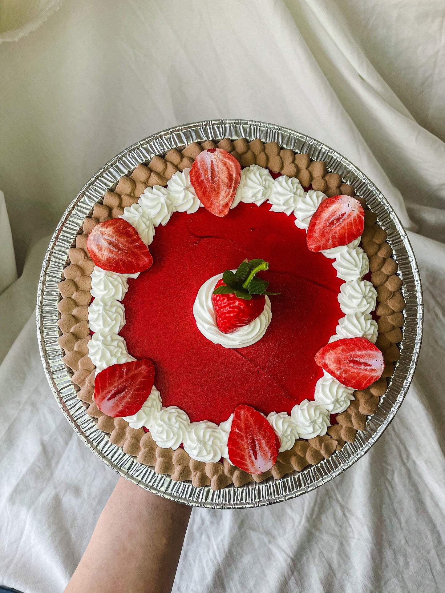 Customizable 8inch Fake Pies - Cherry, Blueberry, Strawberry, Blackberry and Berry American Flag