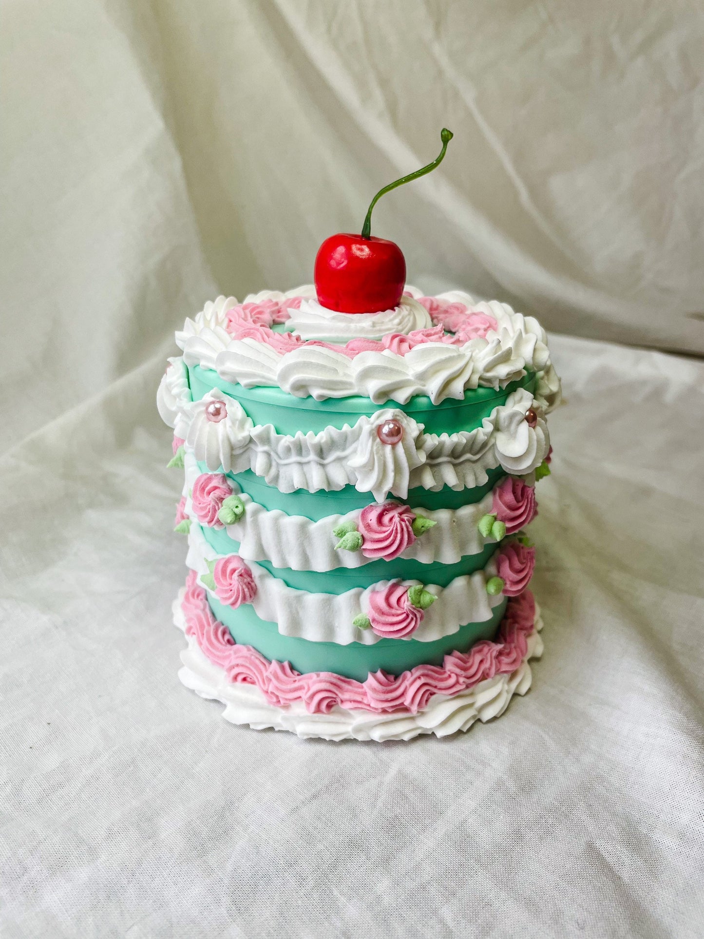 4 Layer Fake Cake Jewelry Box