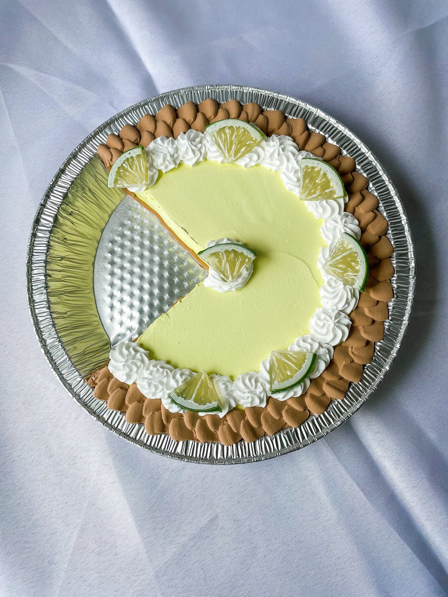 Customizable Fake 8inch Pies - Pumpkin, Chocolate, Lemon and Key Lime