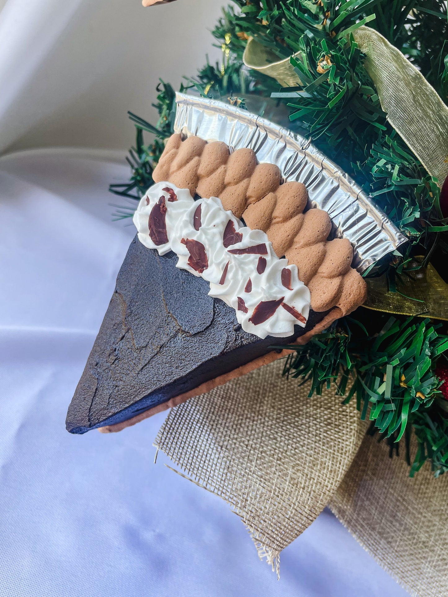 Pie Slice Ornaments